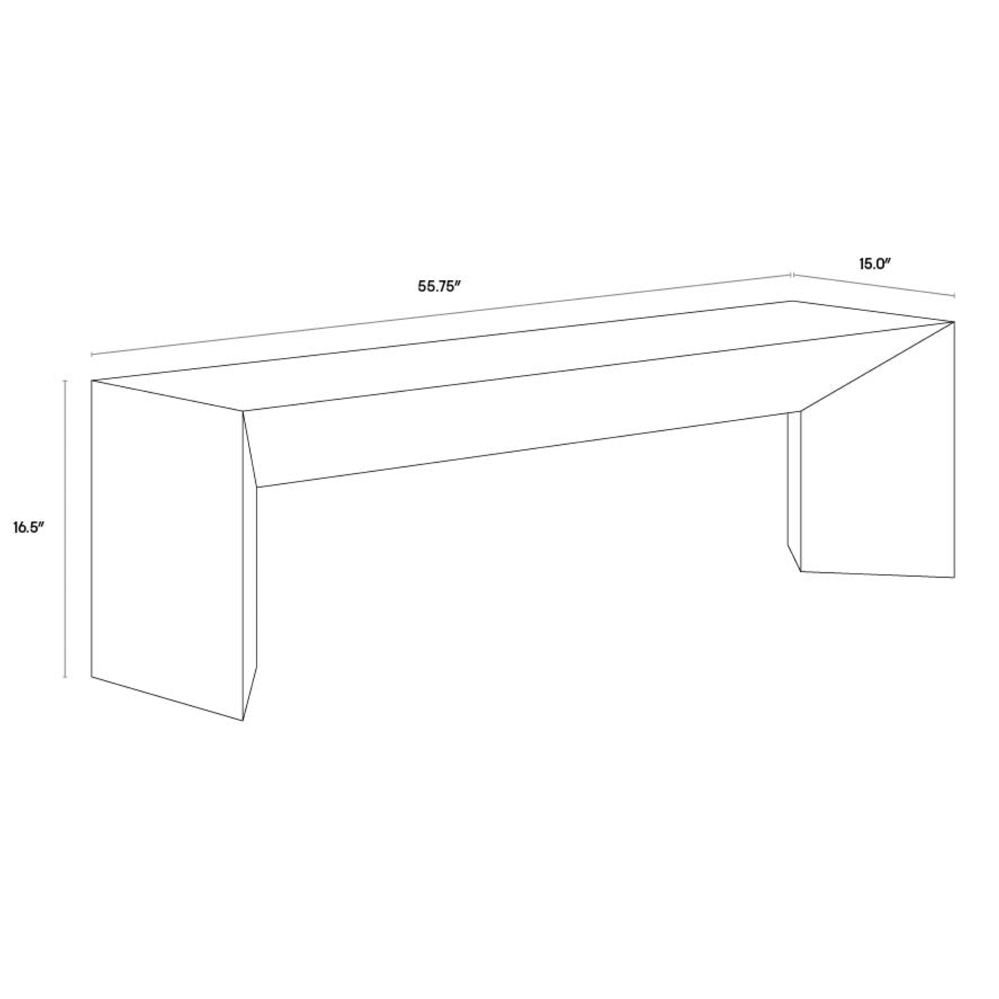 Nomad Bench - Grey