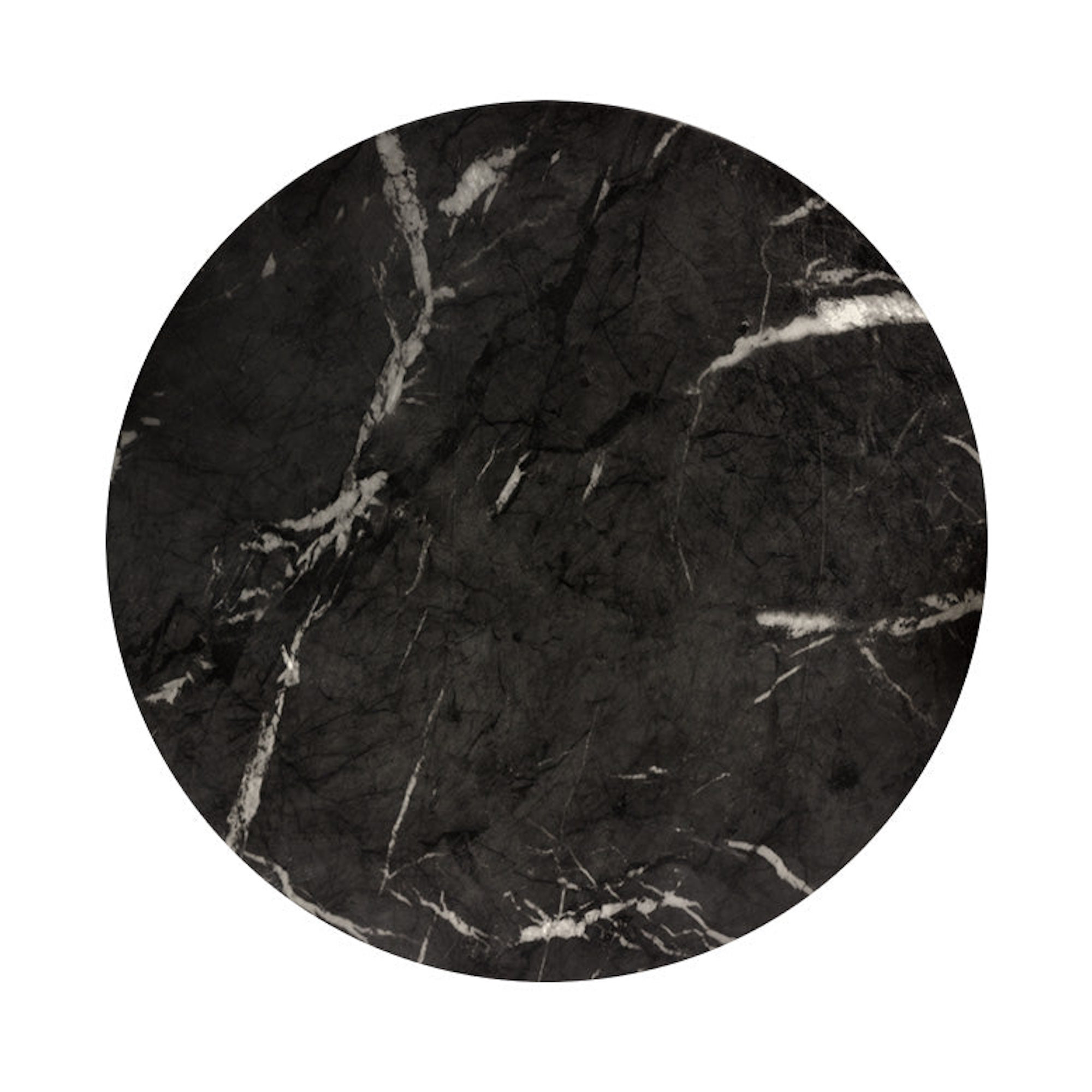 Lucida End Table - Black Marble