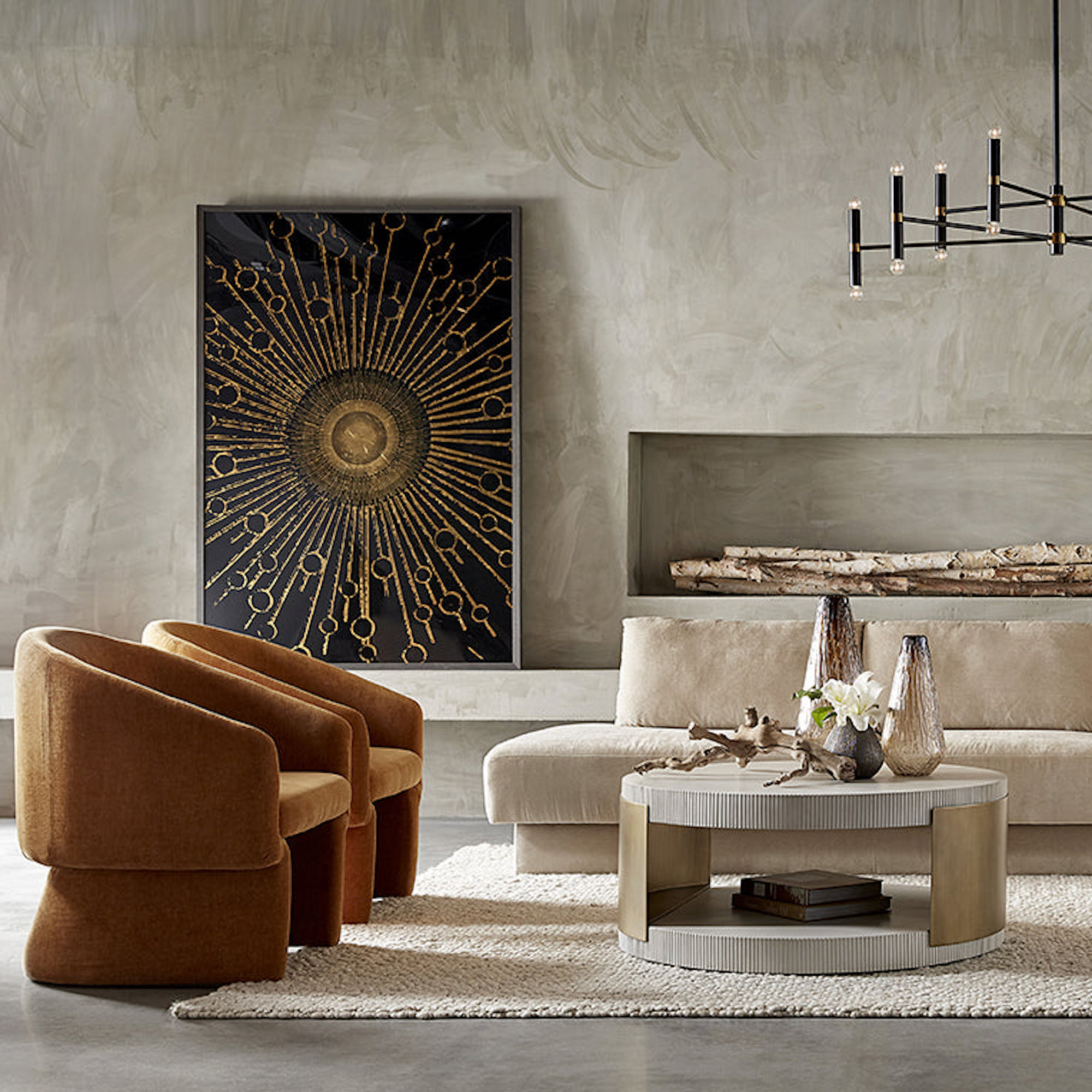 Lauryn Lounge Chair - Danny Amber