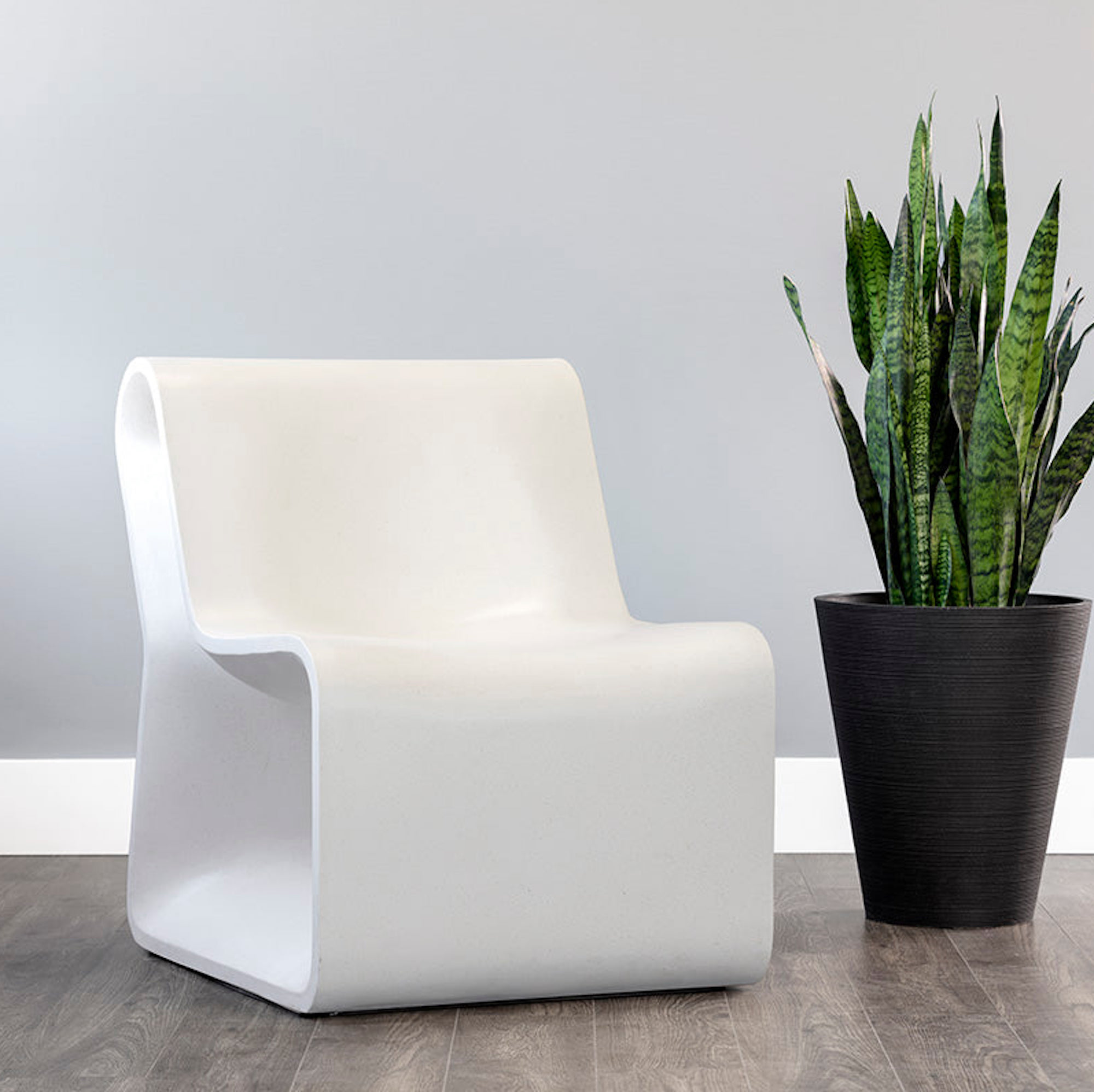 Odyssey Lounge Chair - White