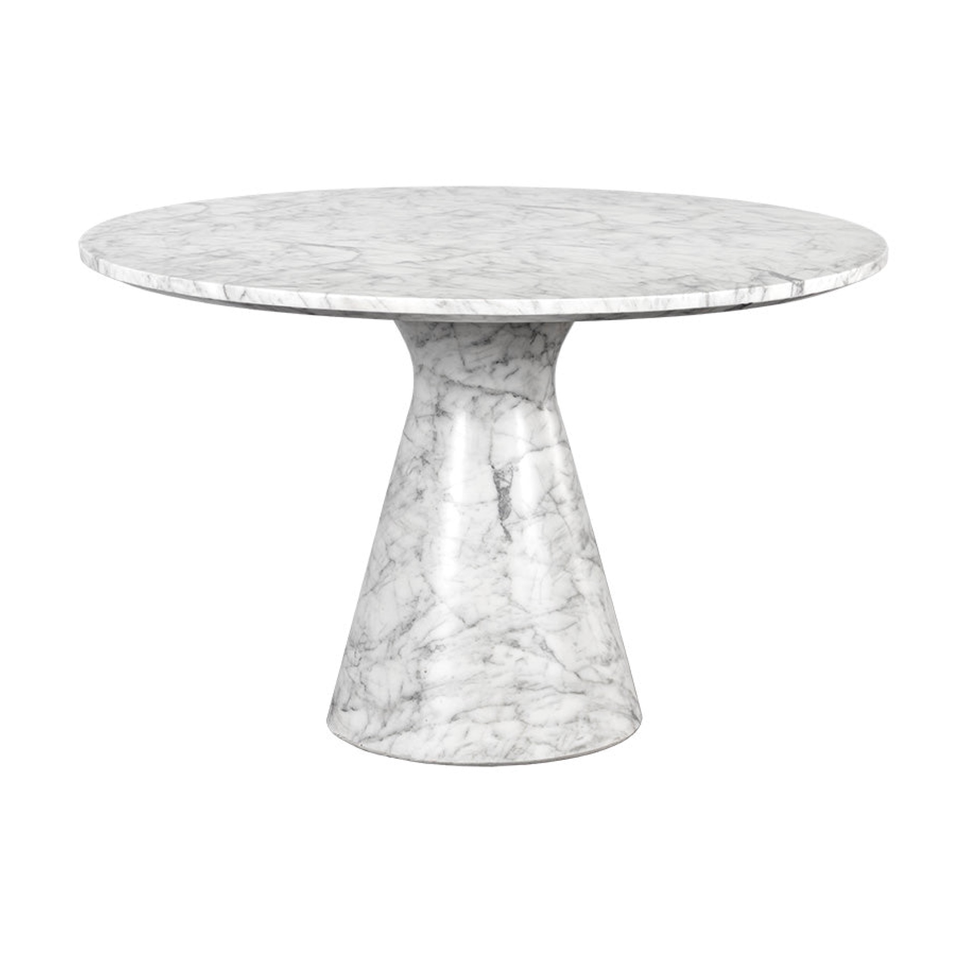 Shelburne Dining Table - Marble Look - 47"
