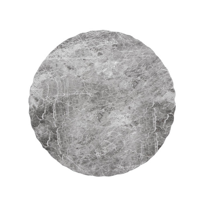 Cara End Table - Grey Marble Look