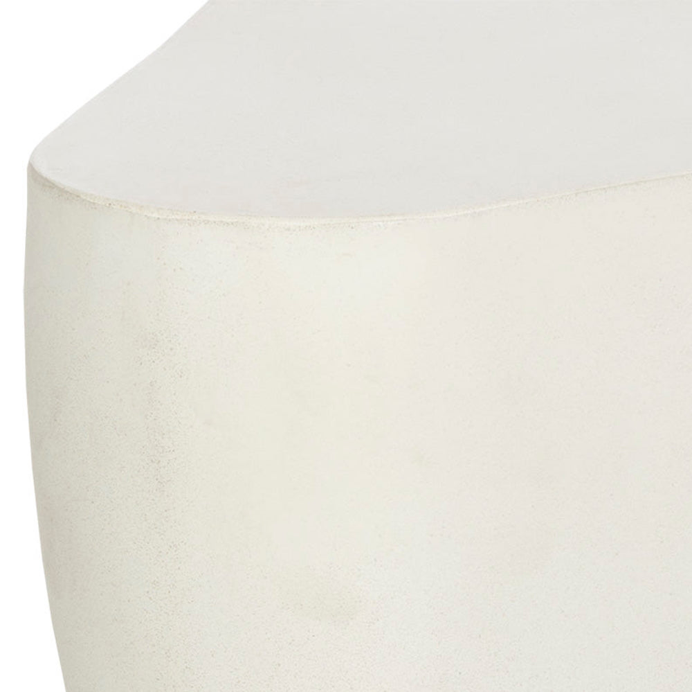 Dali End Table - White Small