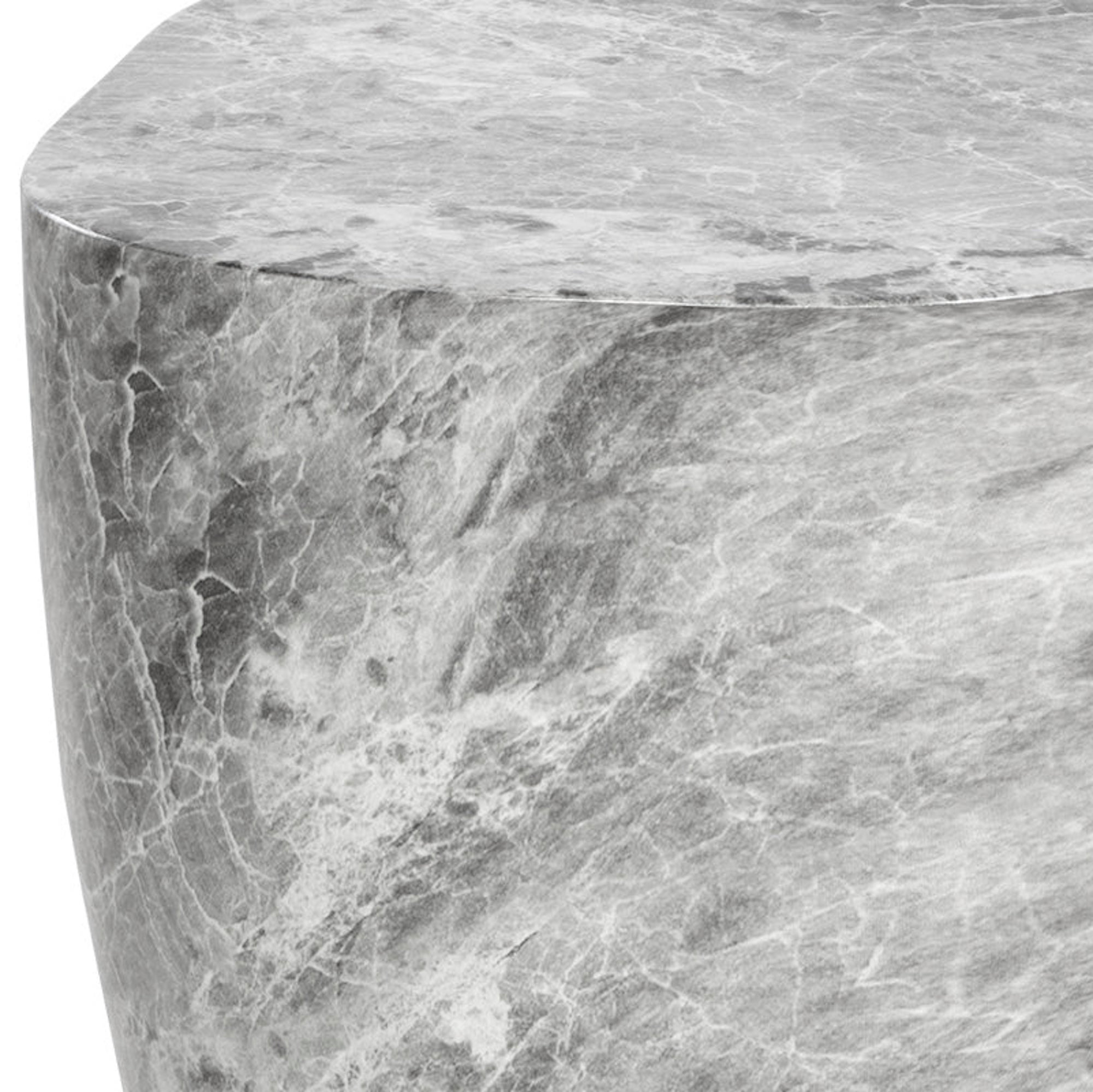 Dali End Table - Marble Large