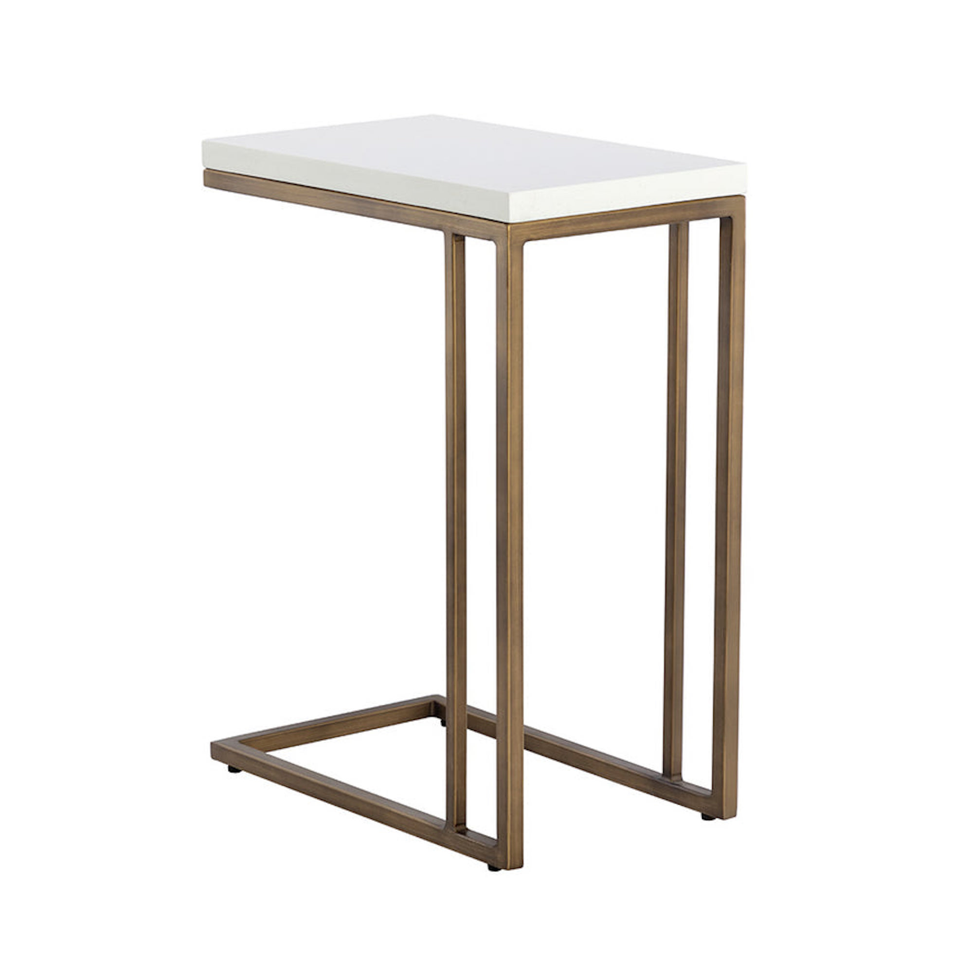 Sawyer End Table - White