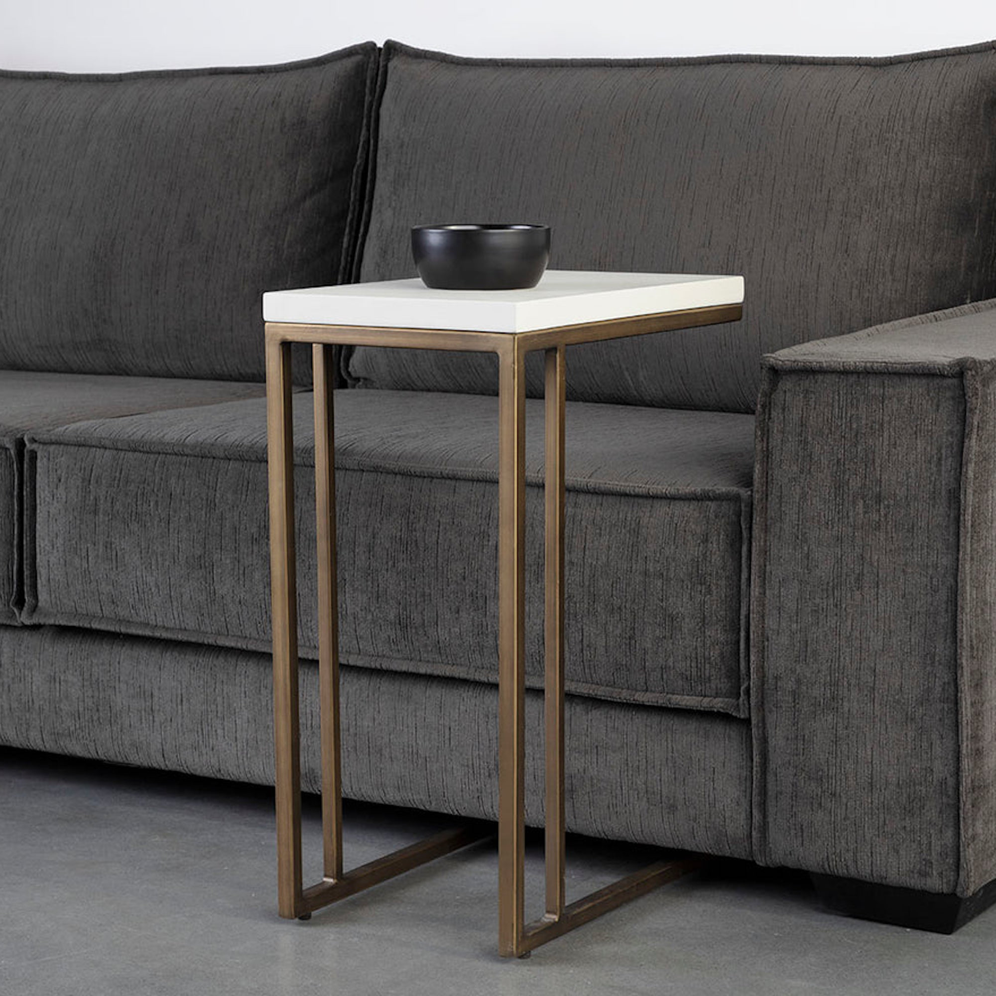 Sawyer End Table - White