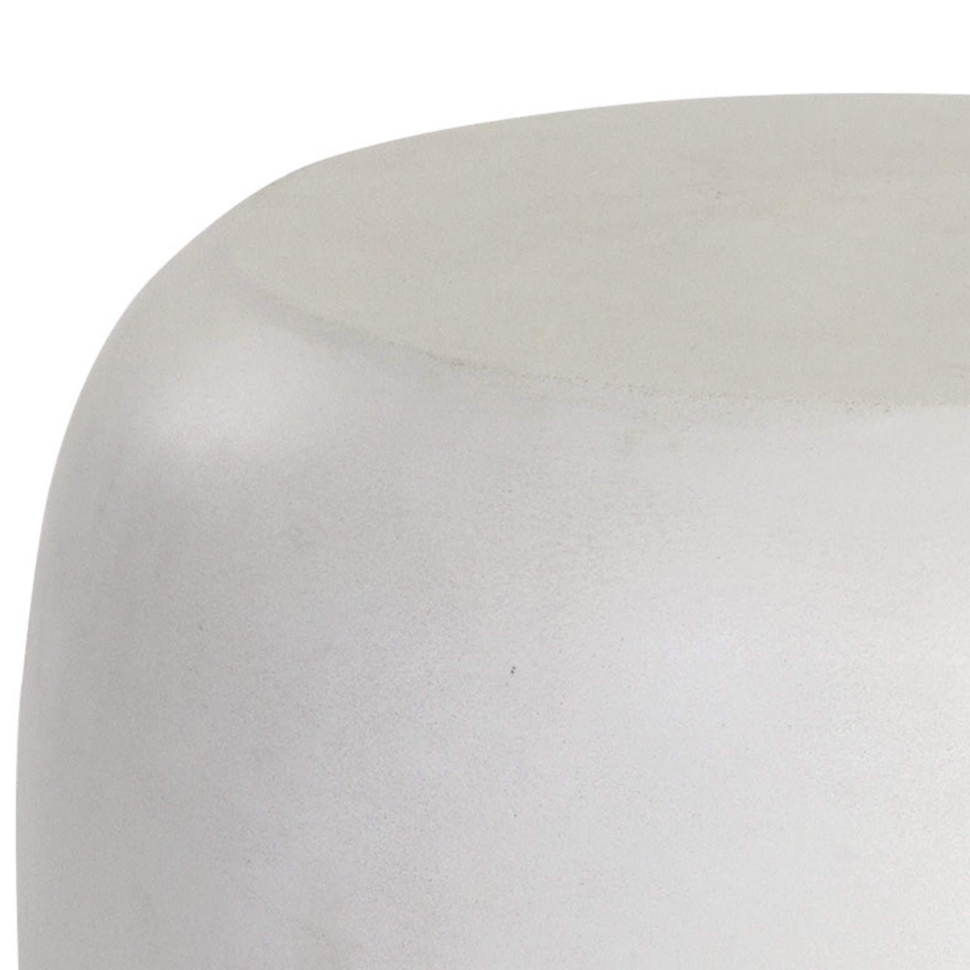 Iolite End Table - White