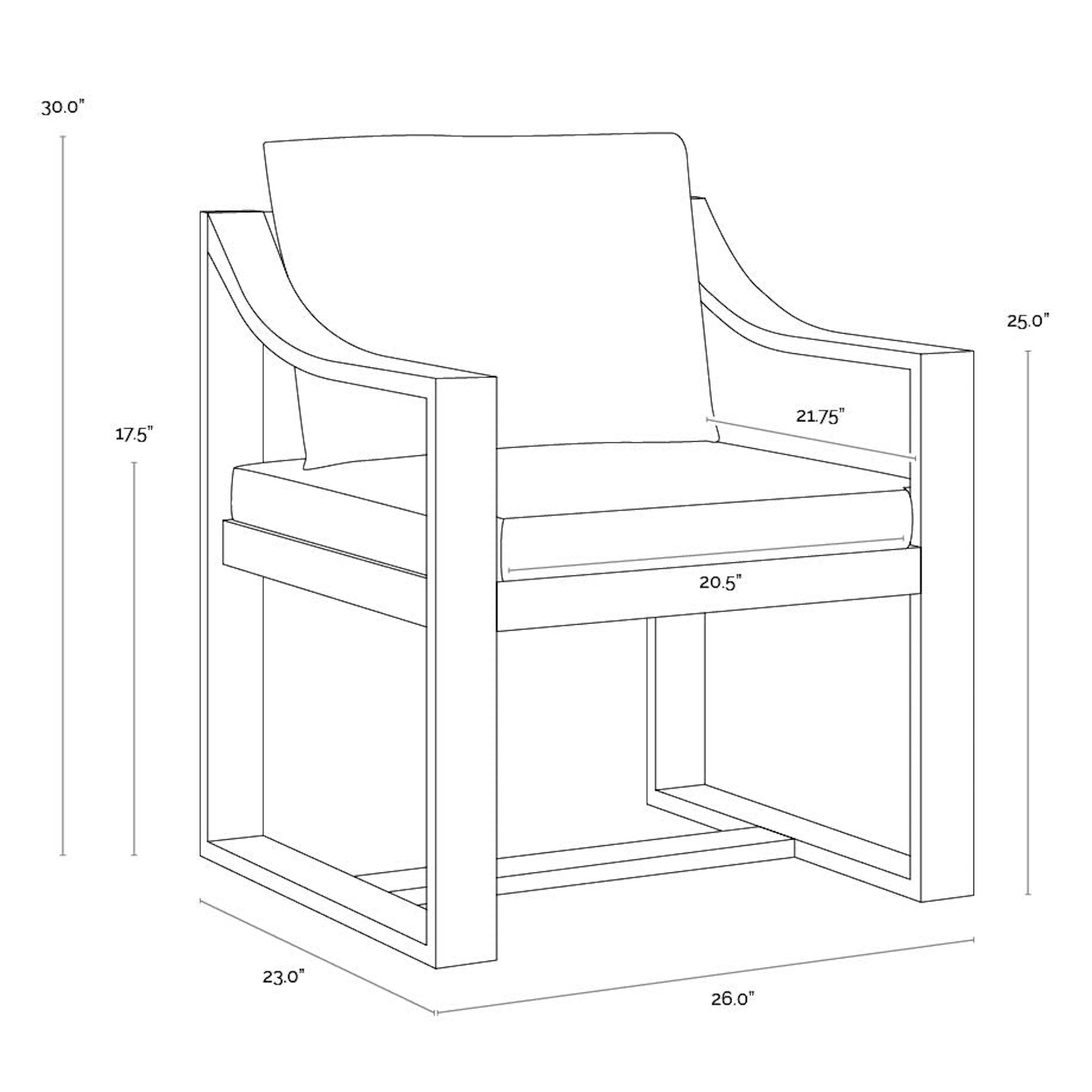 Tahiti Dining Armchair