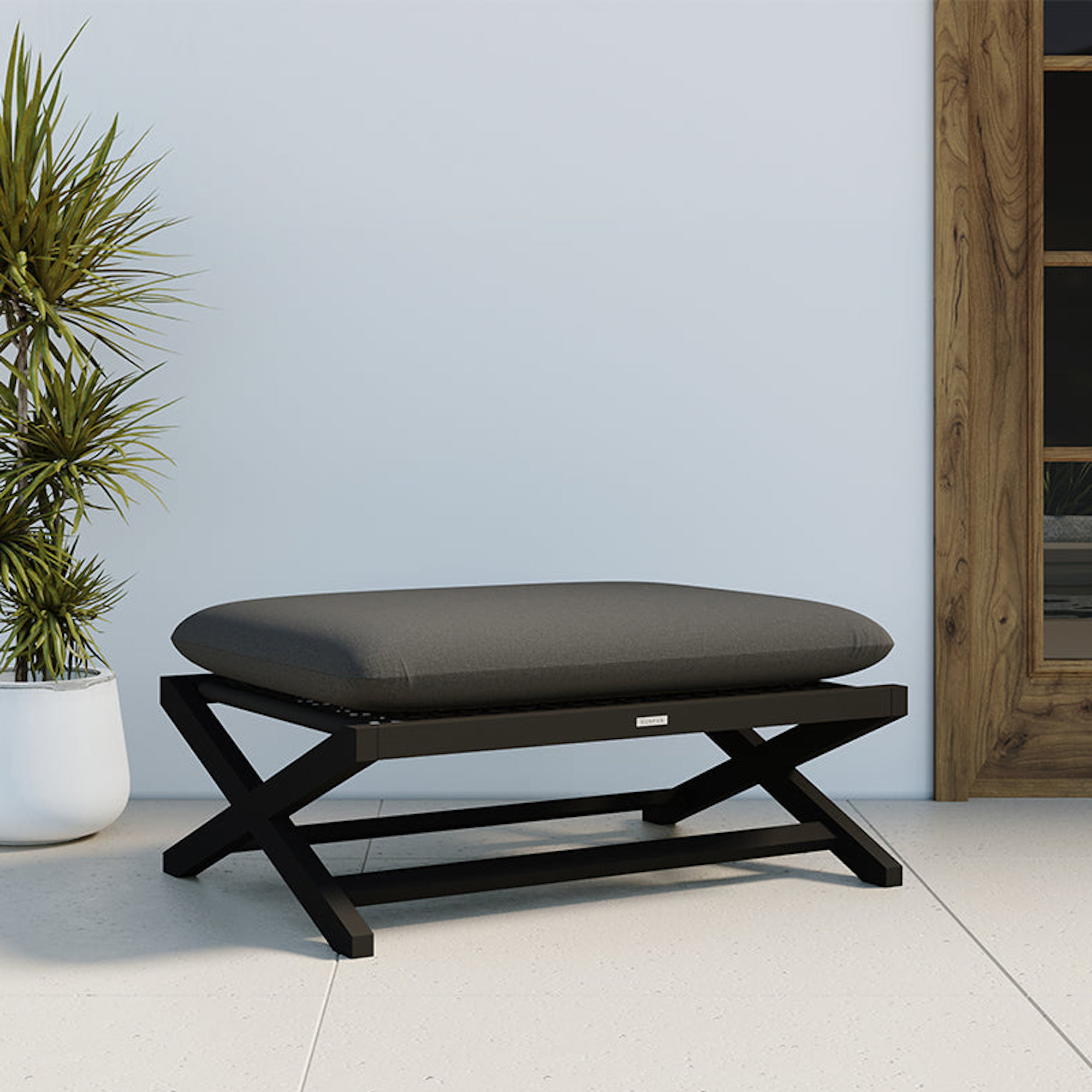 Bari Stool - Charcoal