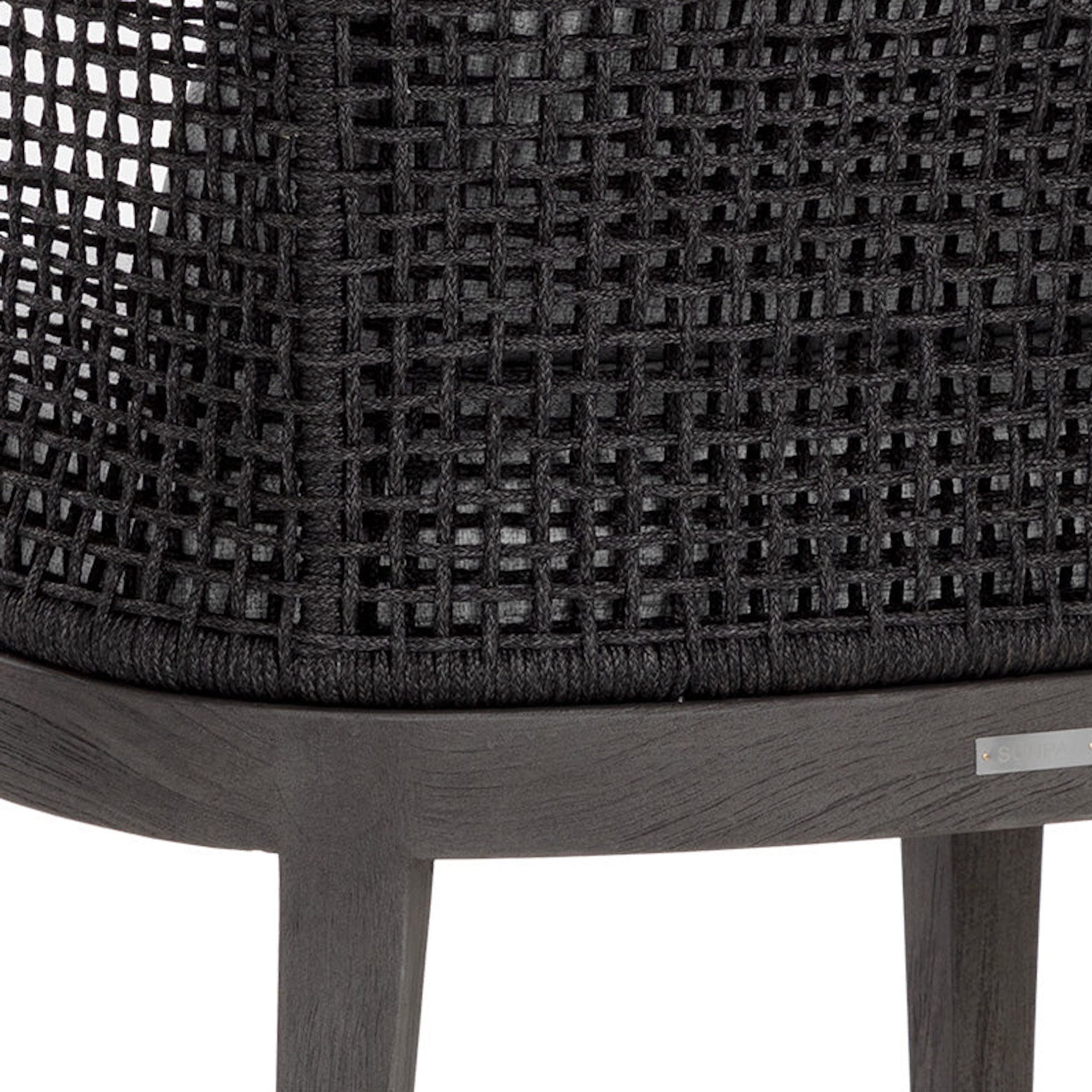 Capri Dining Armchair - Smoke Grey