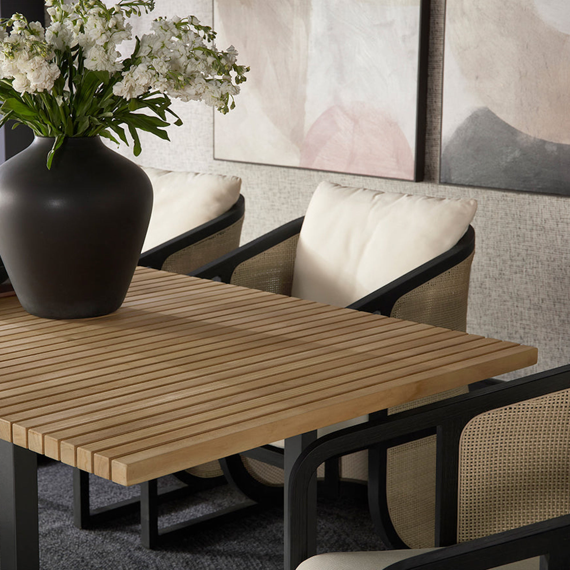 Geneve Extension Dining Table - 83" - 107"