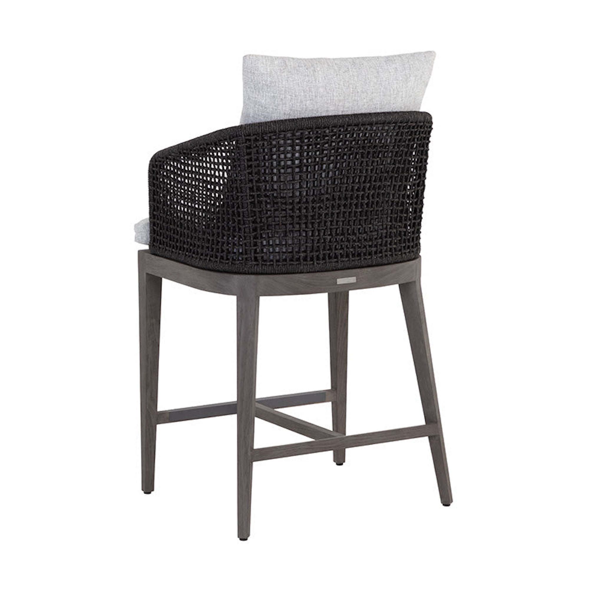 Capri Counter Stool - Smoke Grey