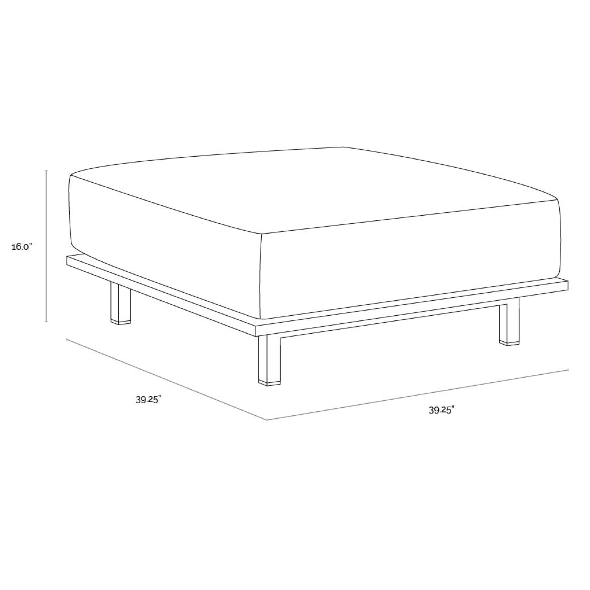 Geneve Modular - Ottoman