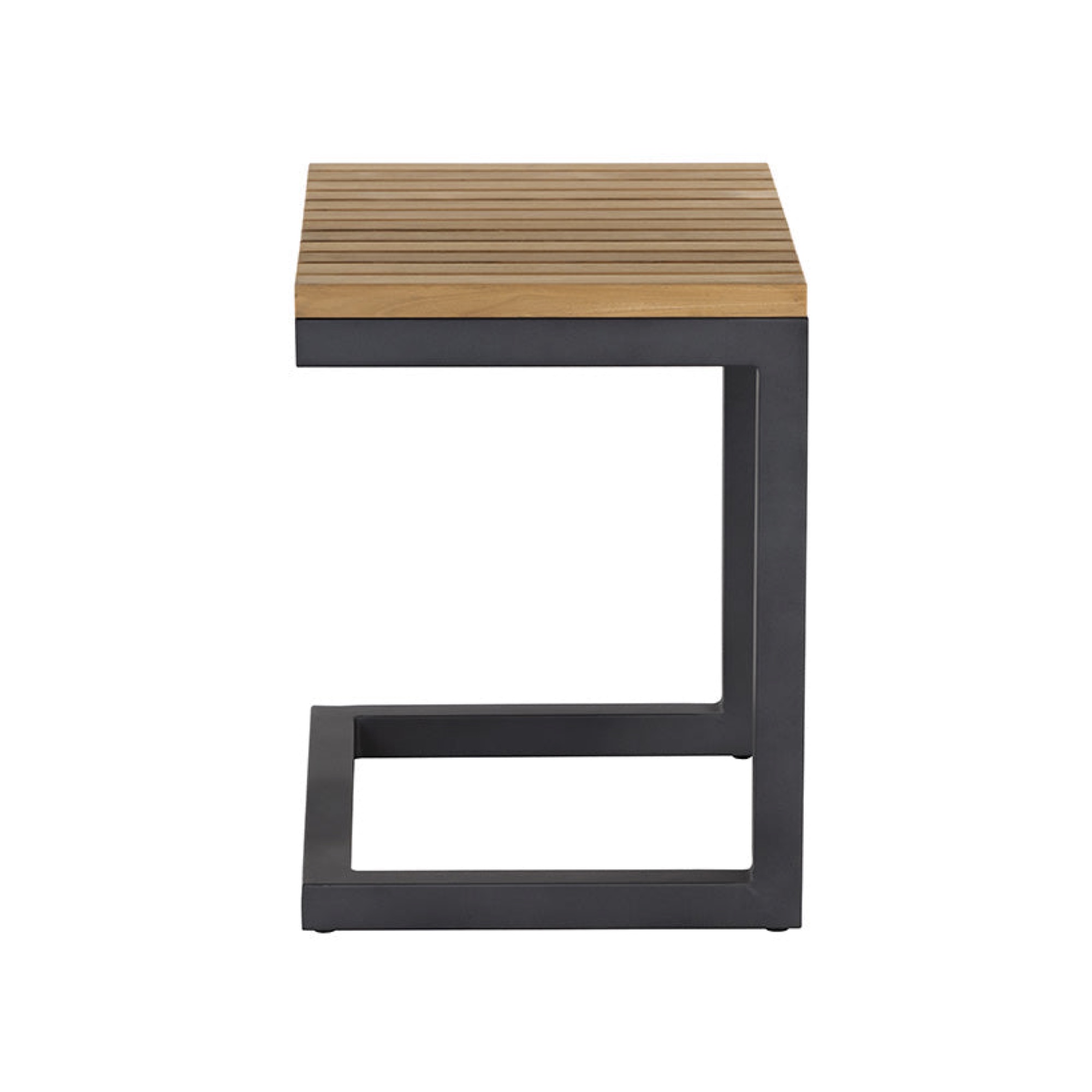 Geneve C-shaped End Table