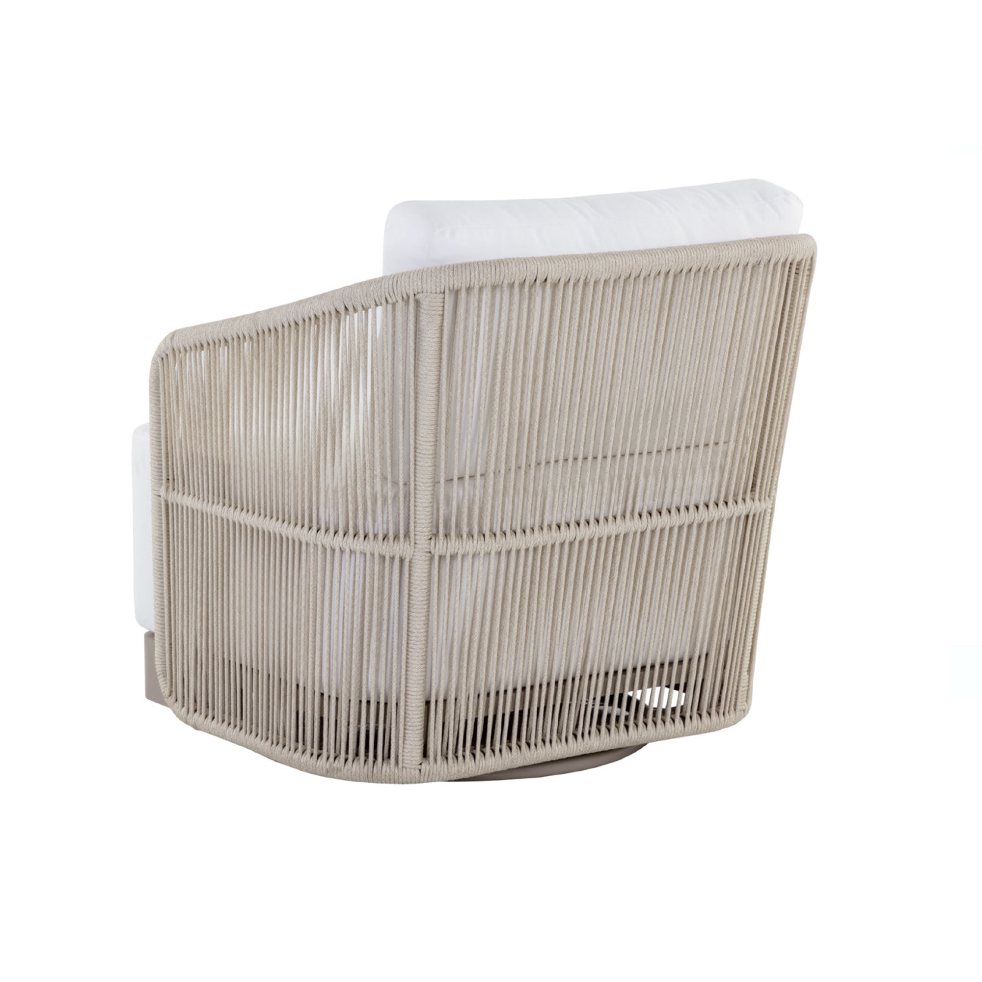 Allariz Swivel Armchair - Greige