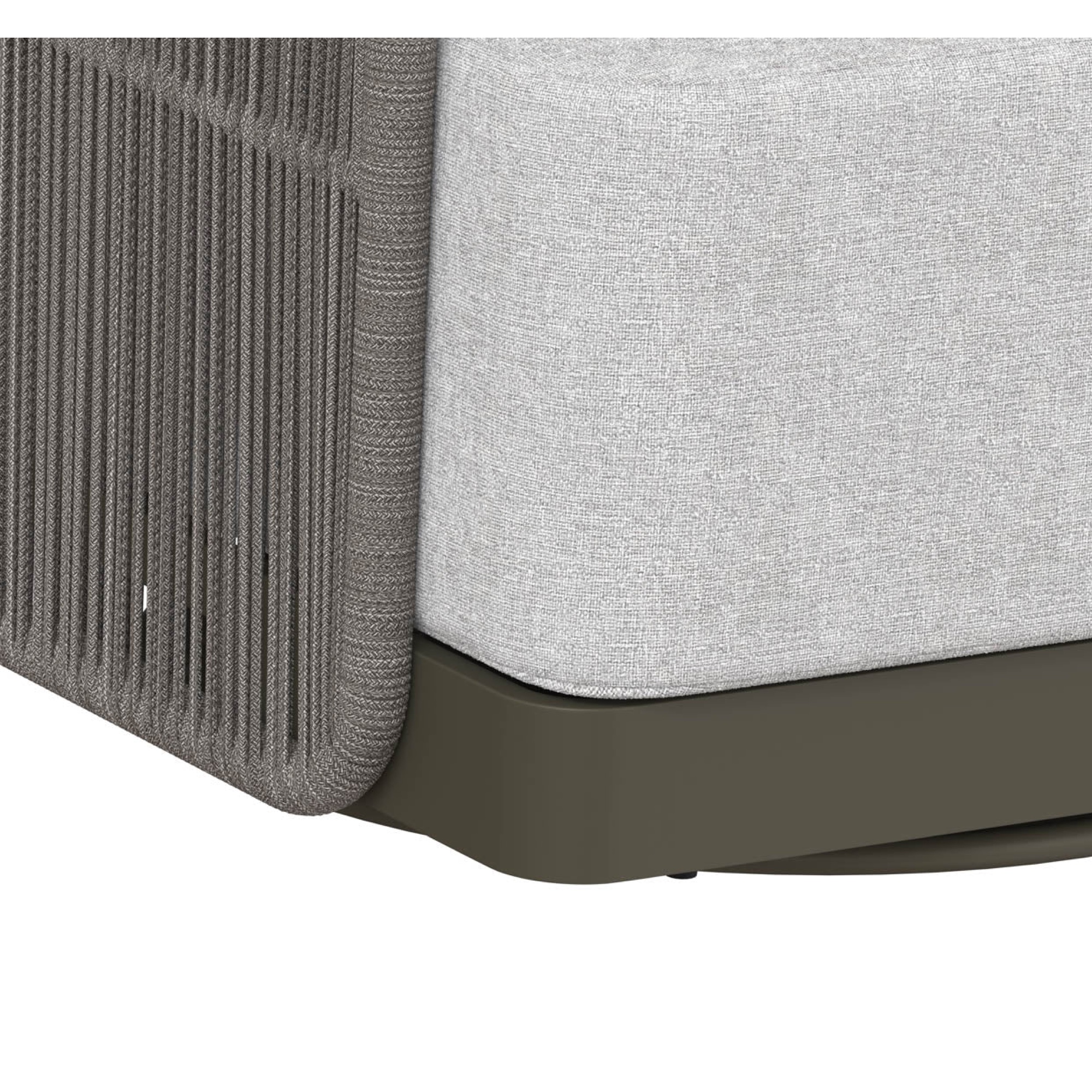 Allariz Swivel Armchair - Warm Grey