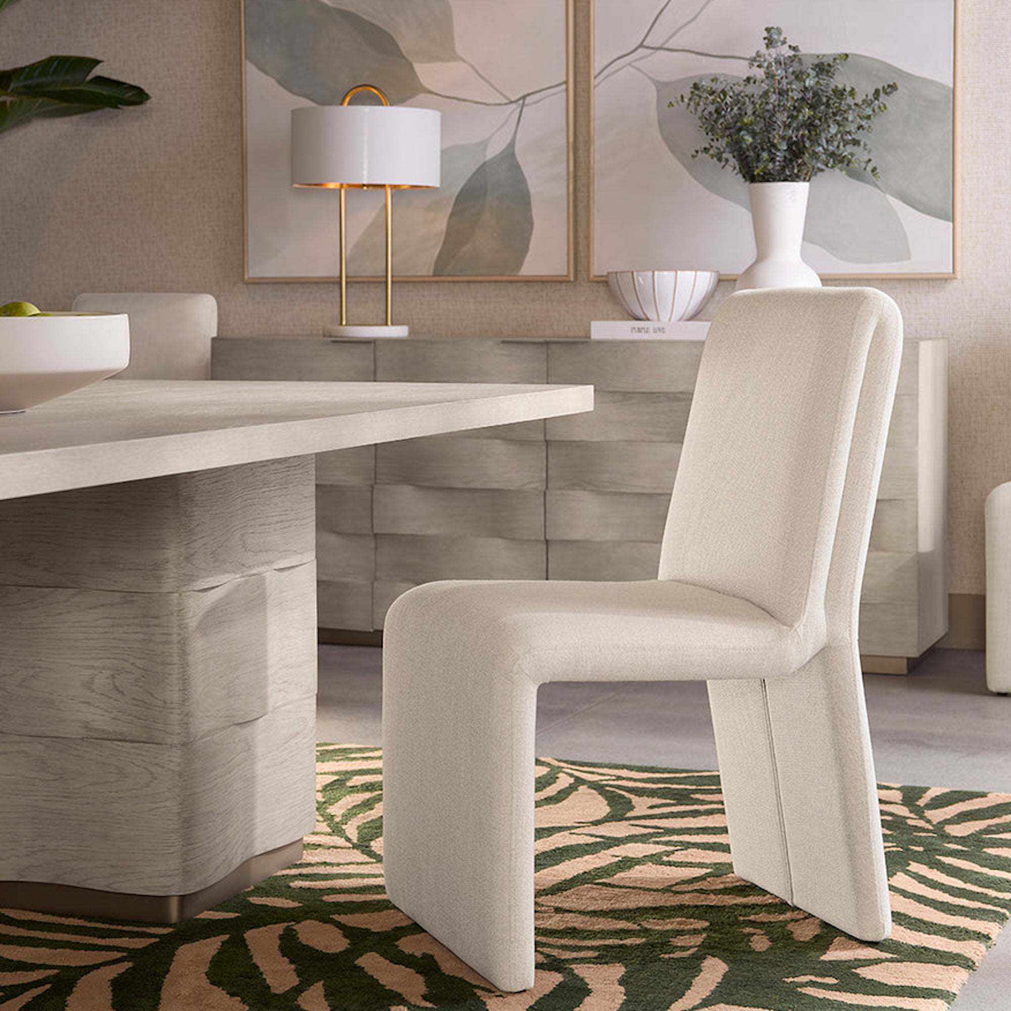 Cascata Dining Chair - Effie Linen