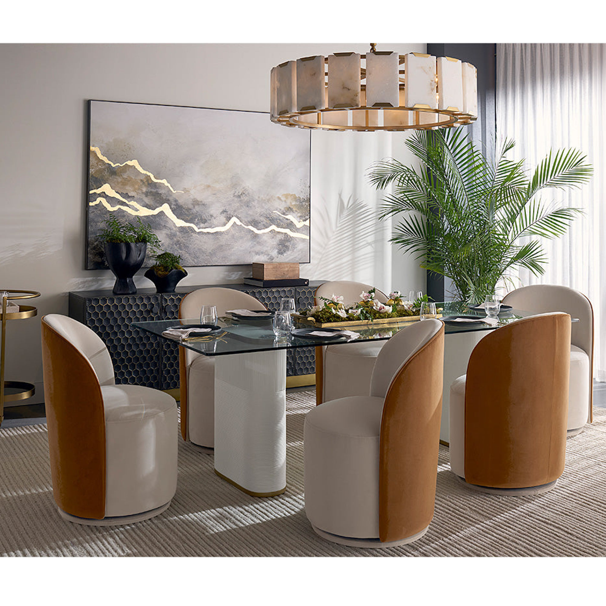 Cavoli Swivel Dining Chair