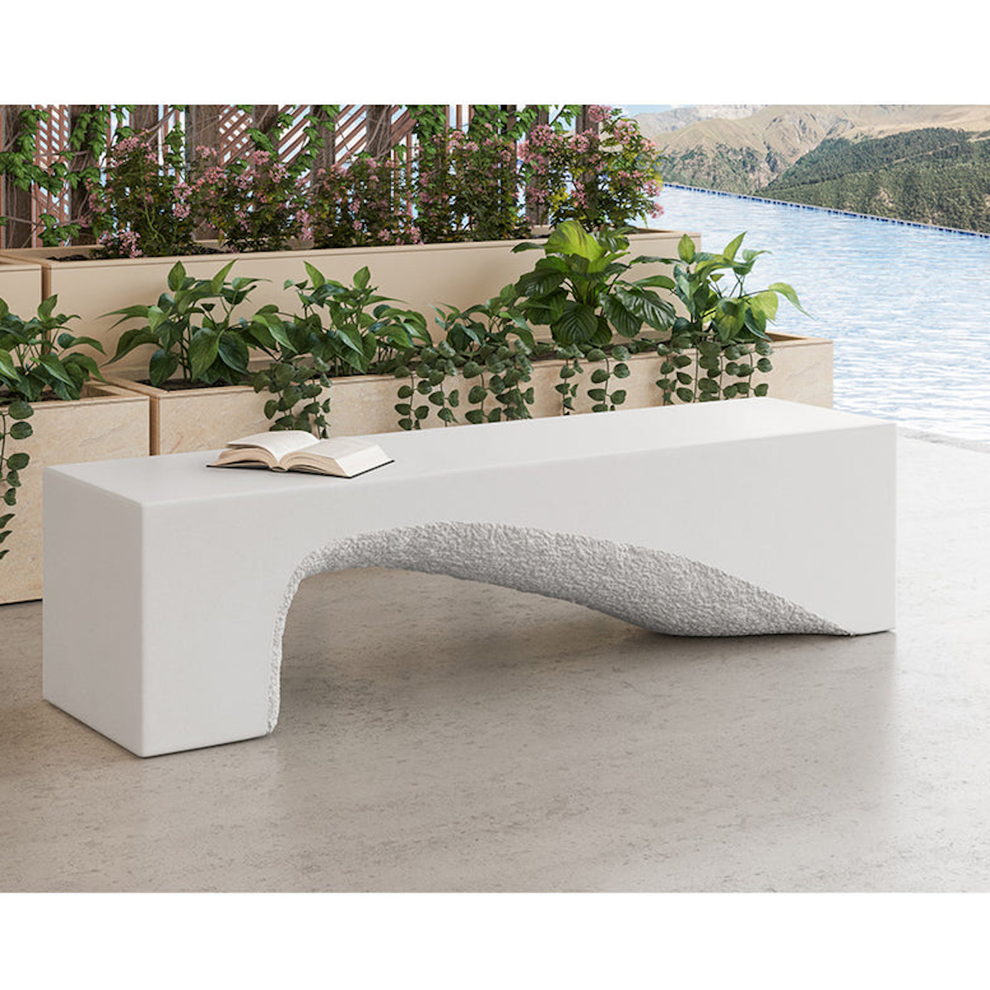 Soma Bench - White
