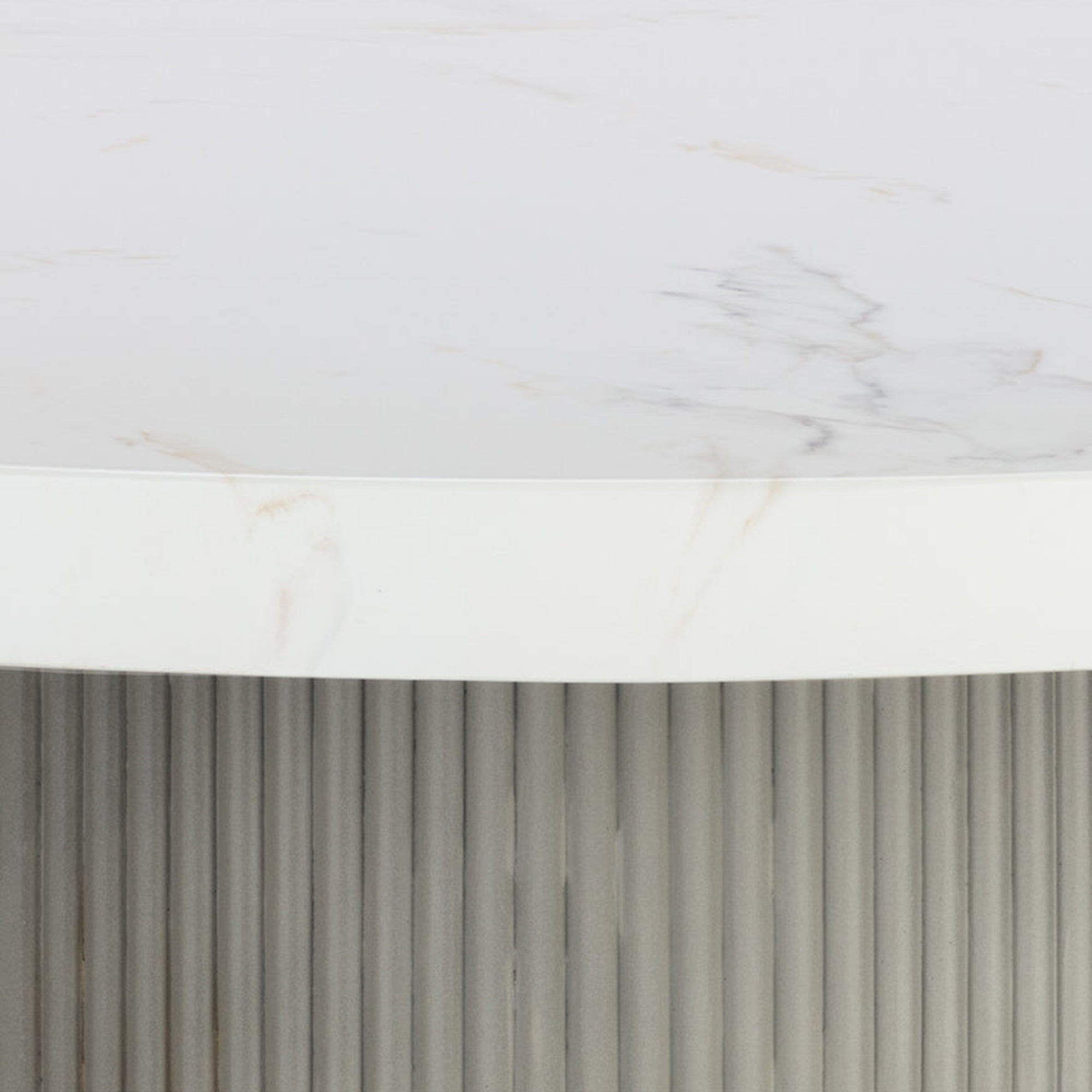 Nicolette Dining Table - Marble Look - 40"