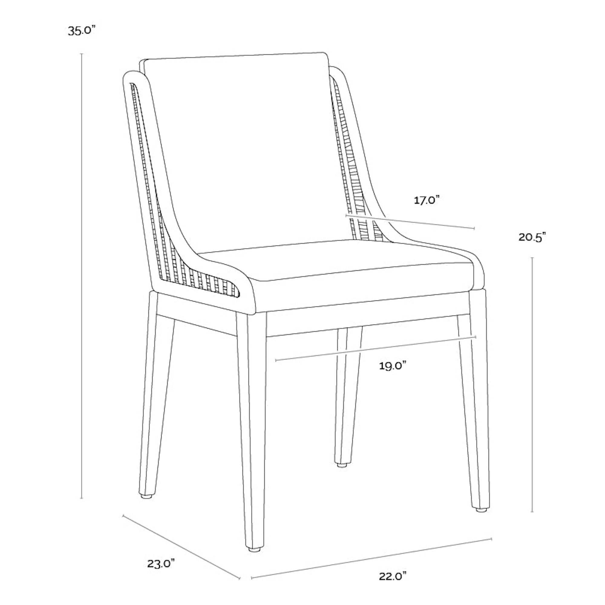 Sorrento Dining Chair - Black