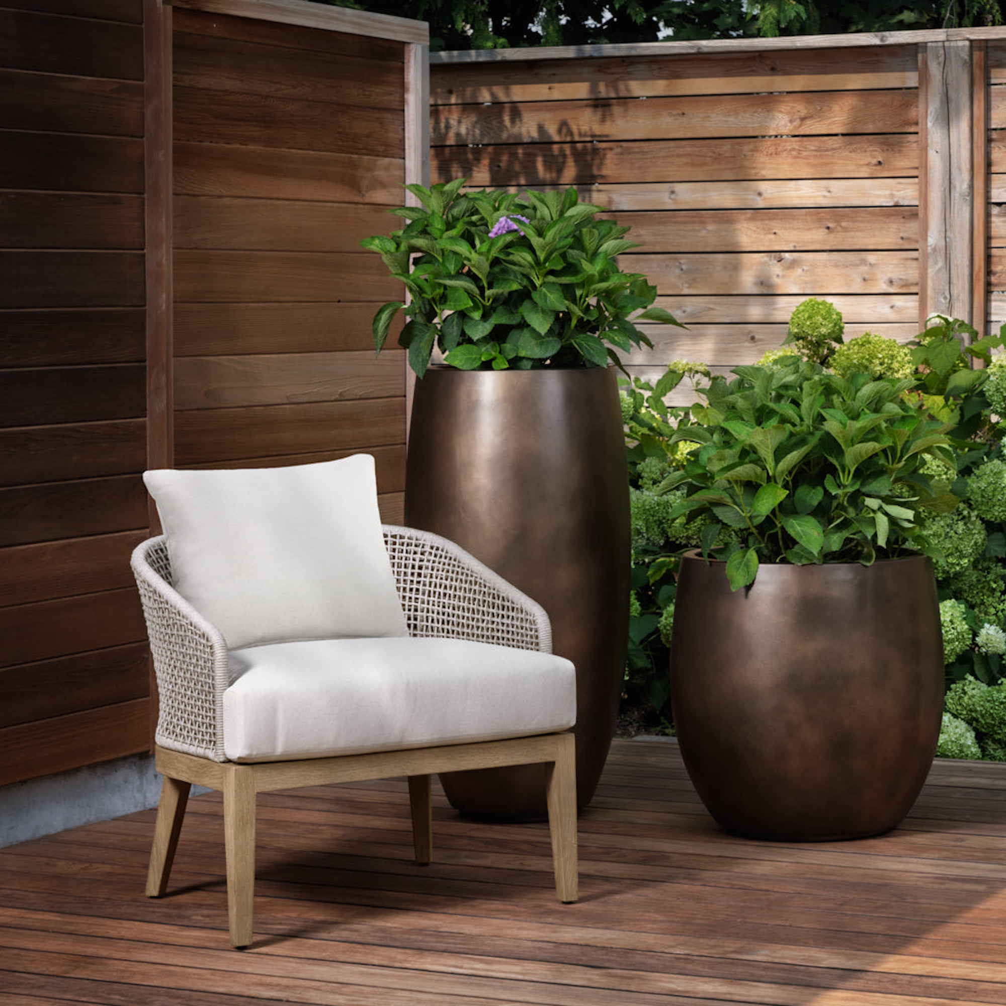 Capri Lounge Chair - Drift Brown