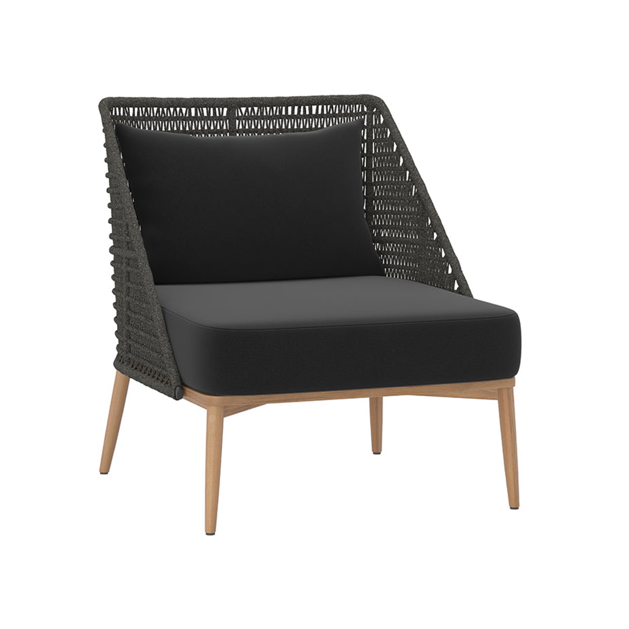Andria Lounge Chair - Arashi Black