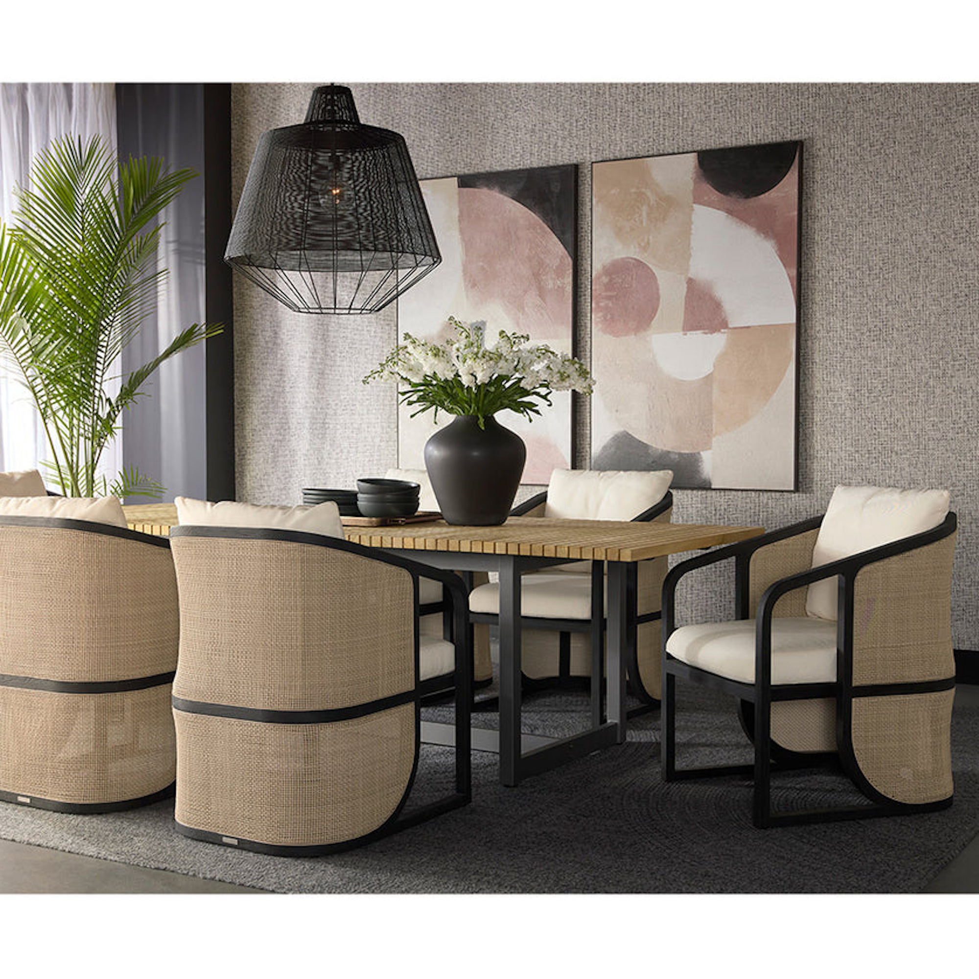 Palermo Dining Chair - Charcoal