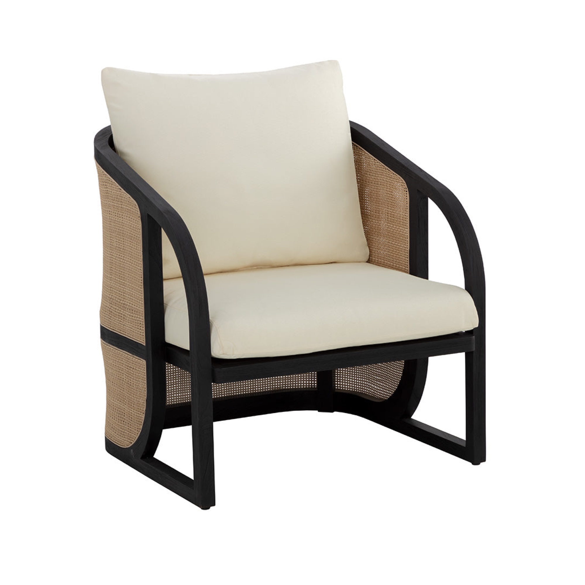 Palermo Lounge Chair - Charcoal