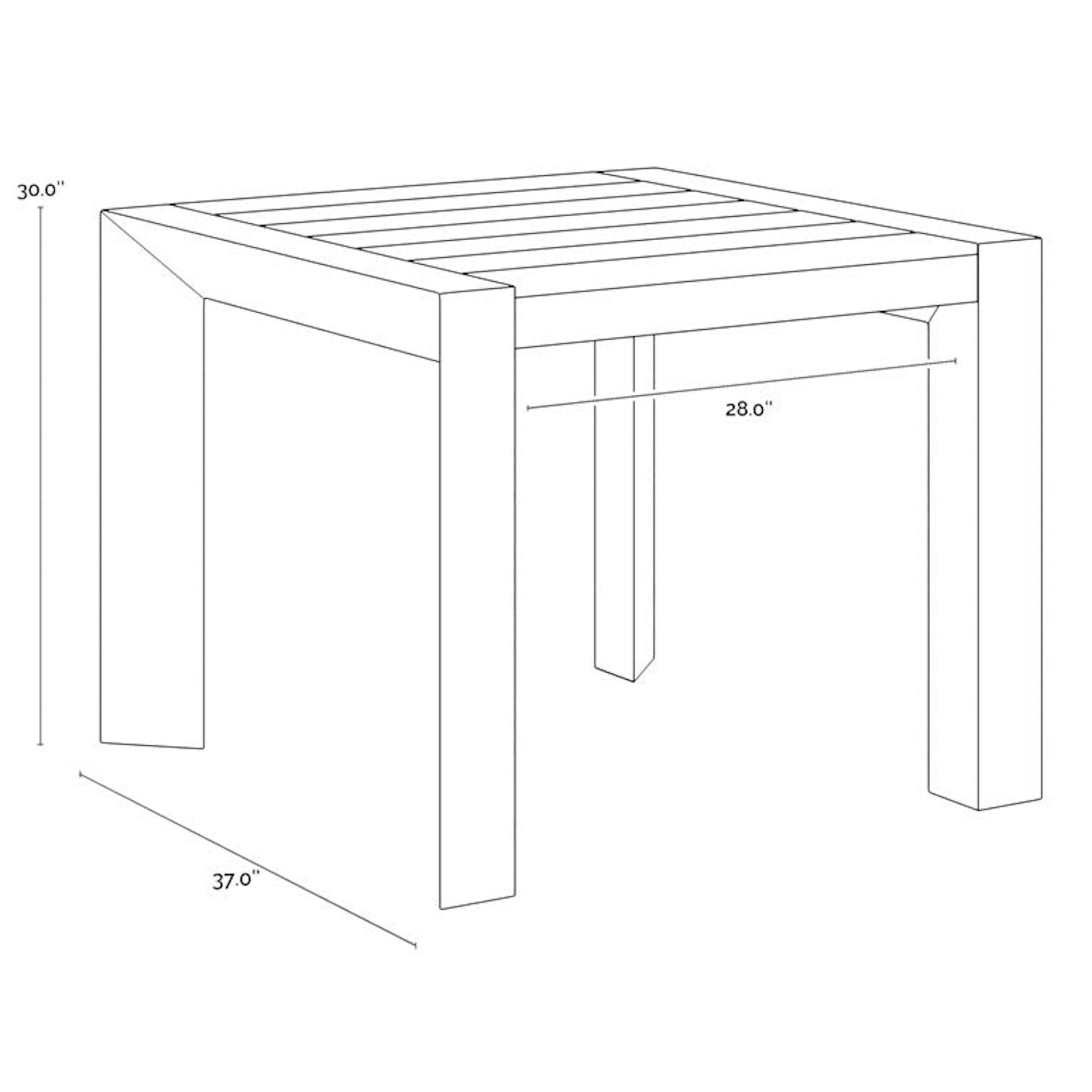 Merano Dining Table - 37”