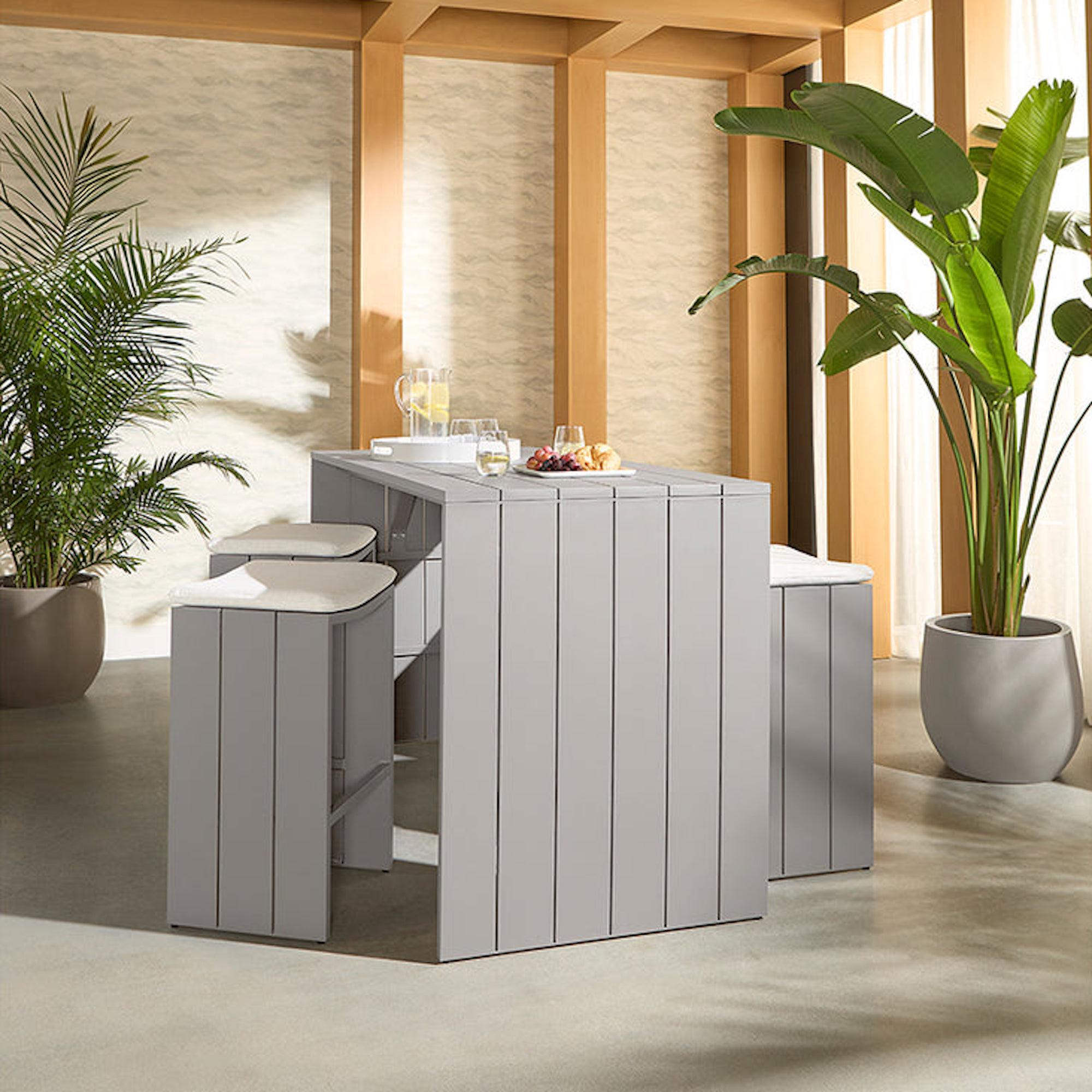 Verin Barstool - Greige