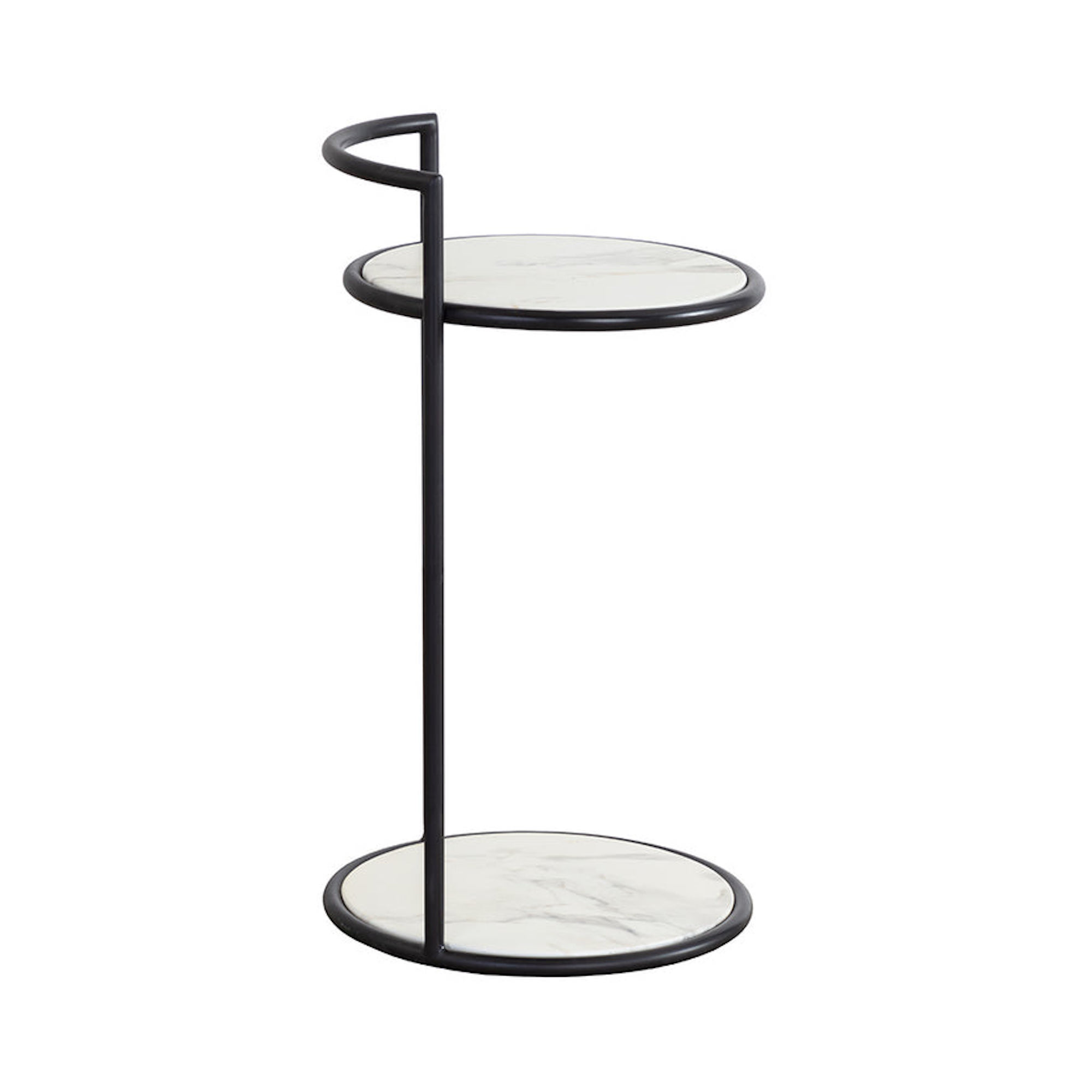 Parga End Table - Black