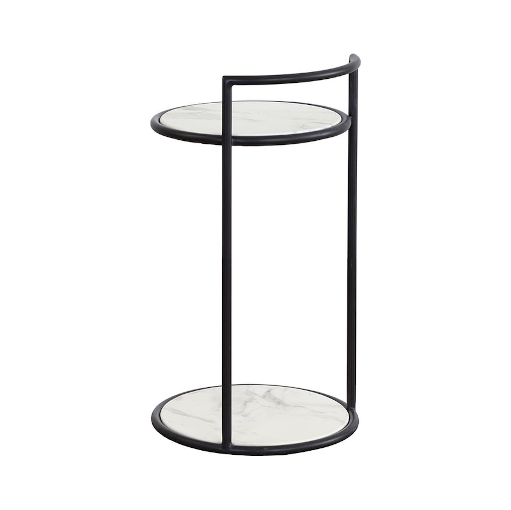Parga End Table - Black