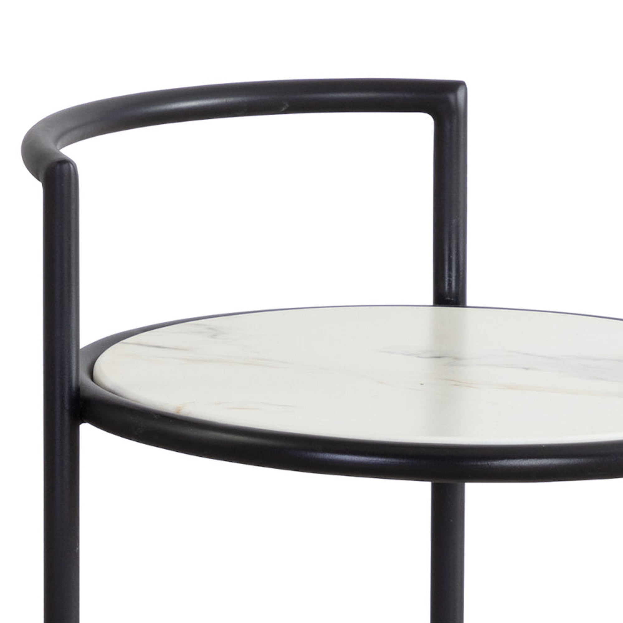 Parga End Table - Black