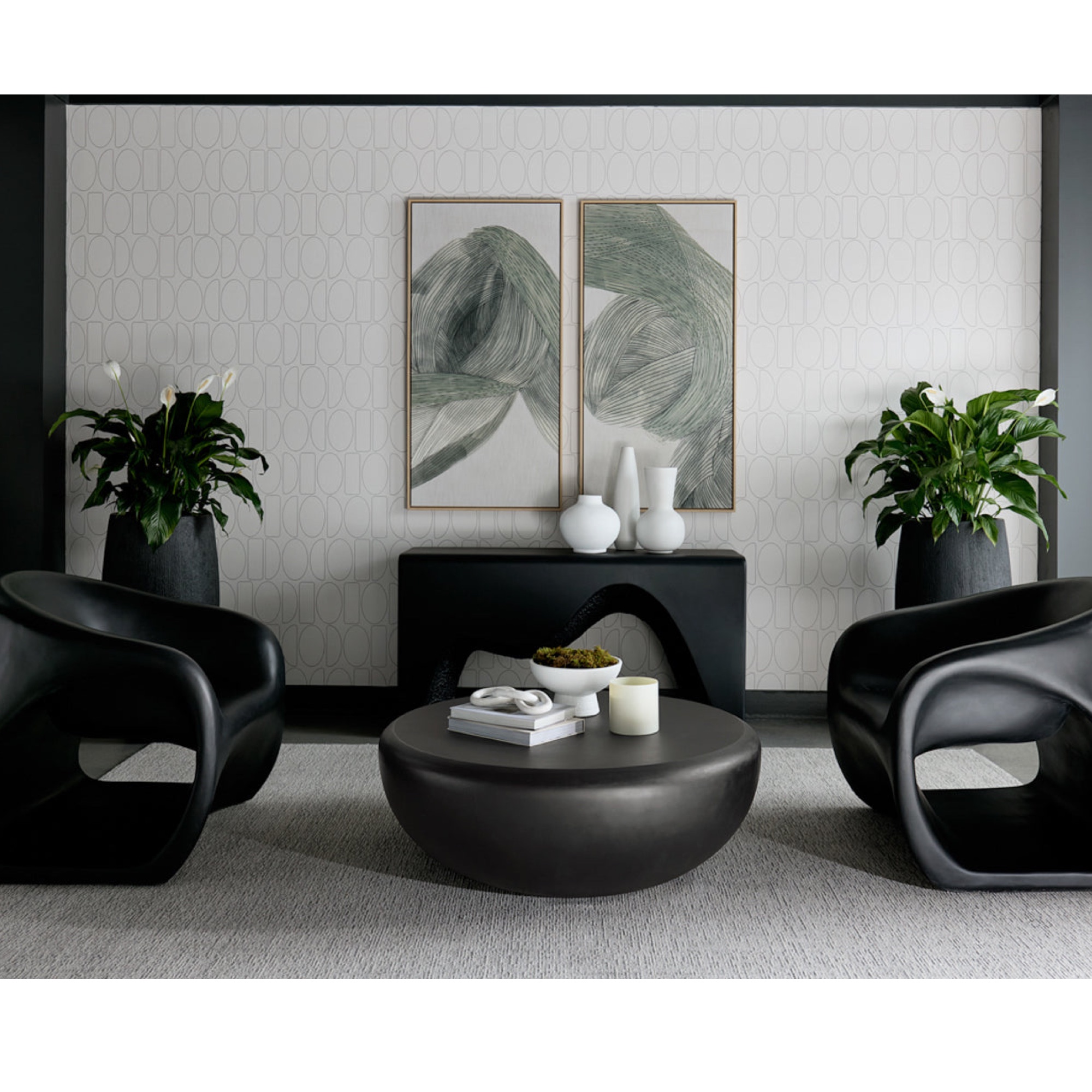 Orson Lounge Chair - Black