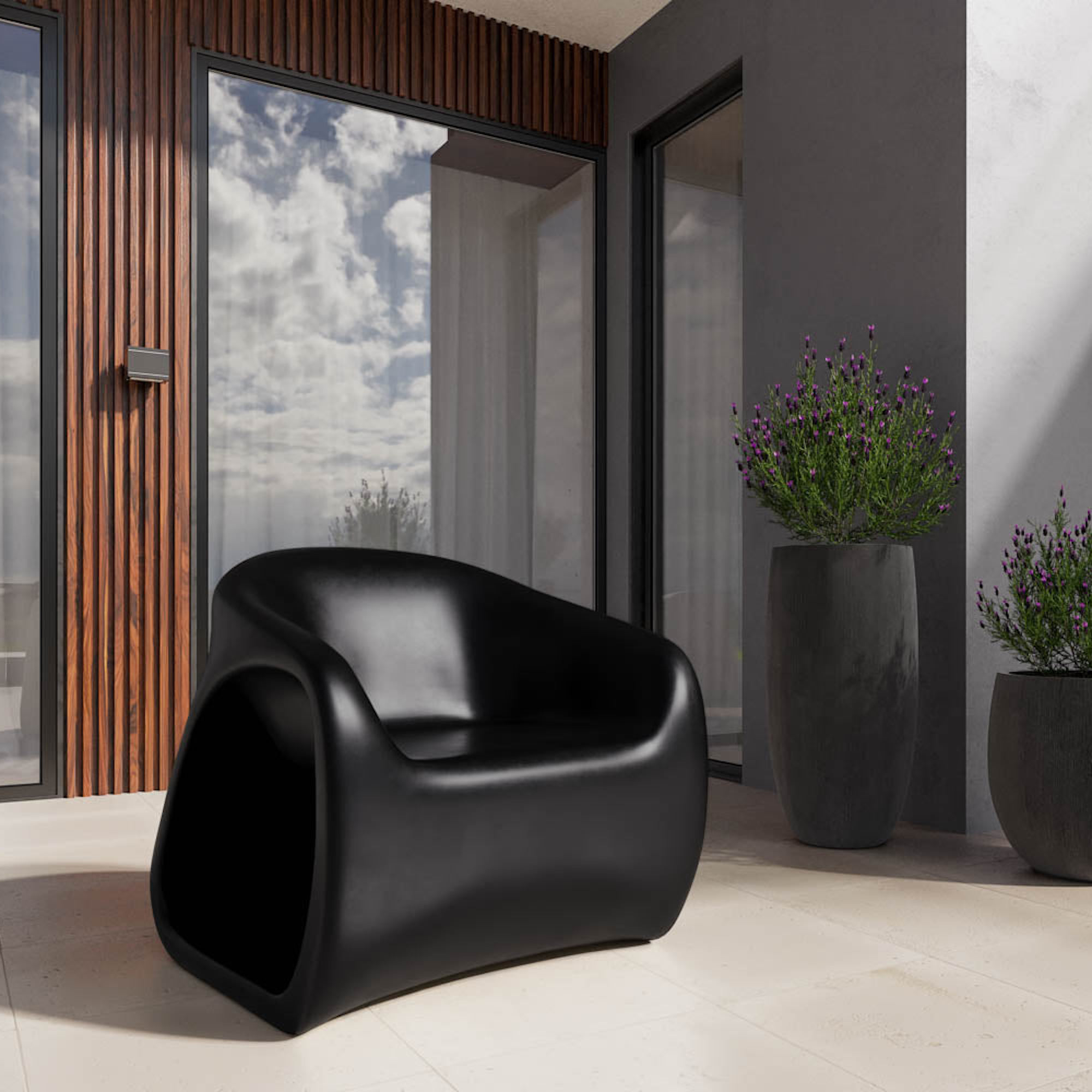 Orson Lounge Chair - Black