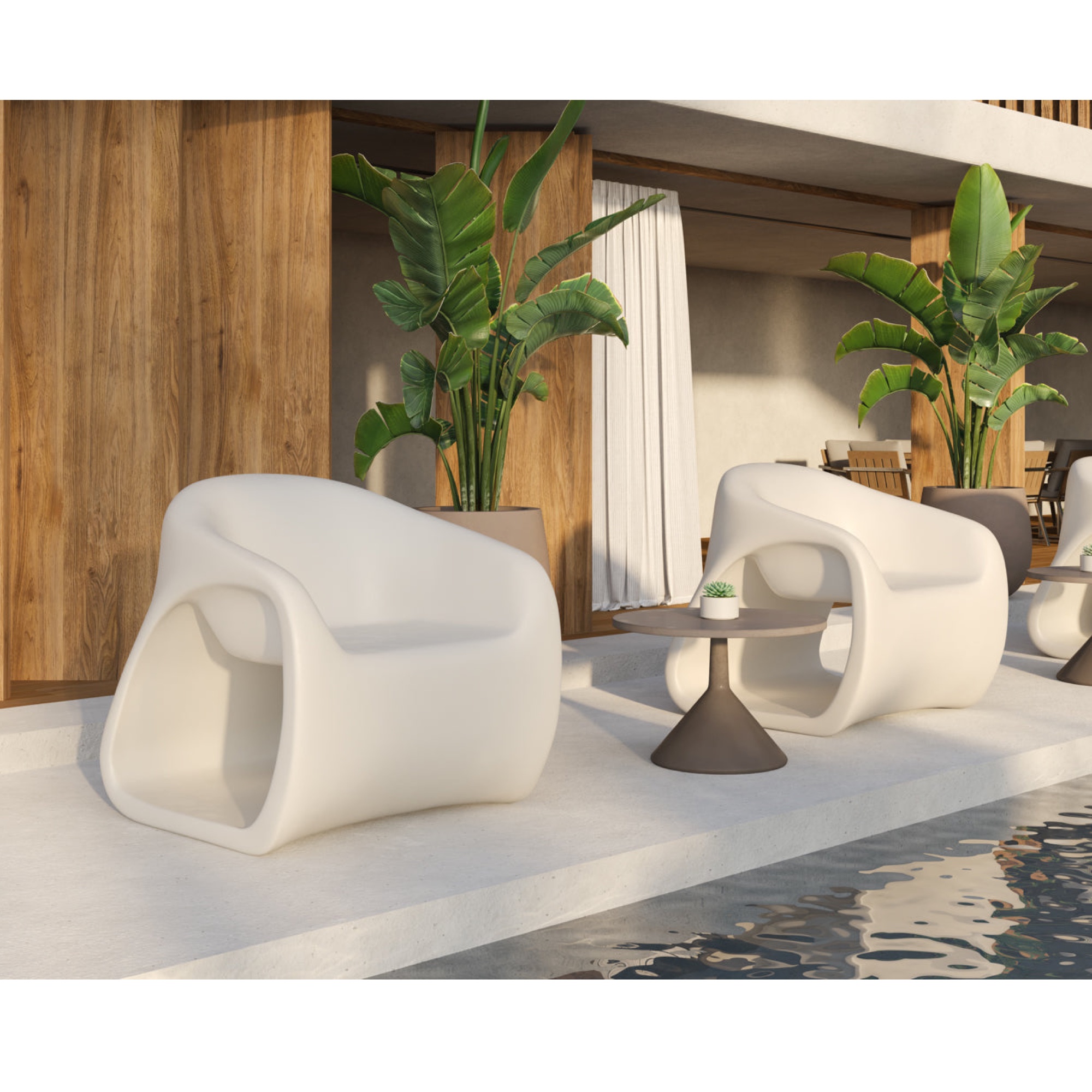 Orson Lounge Chair - Cream