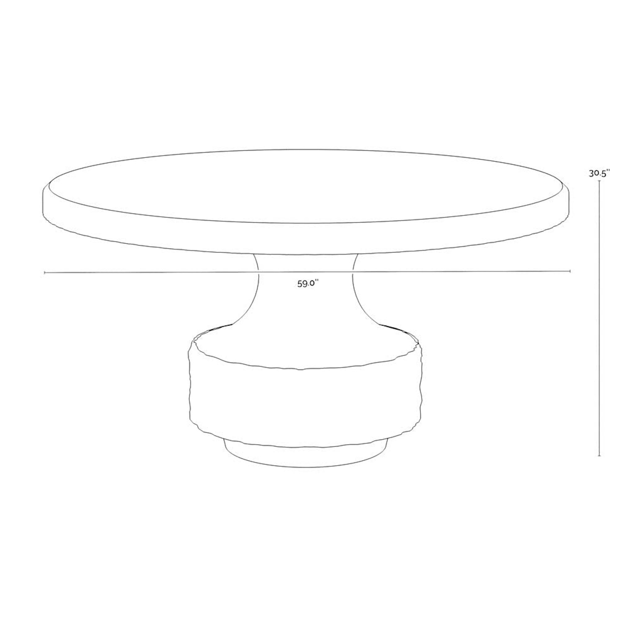 Mersin Dining Table - 59"
