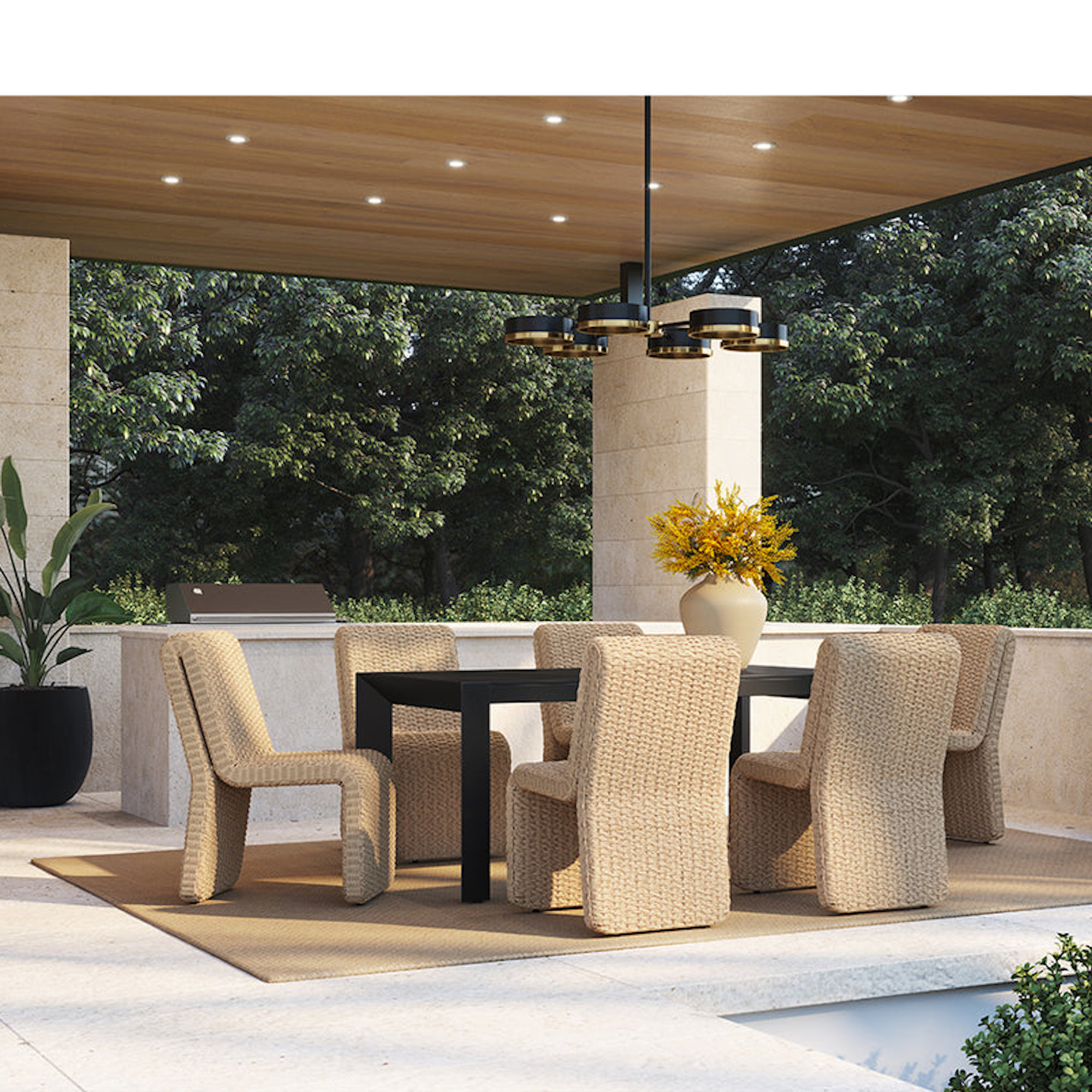 Edessa Dining Chair - Natural
