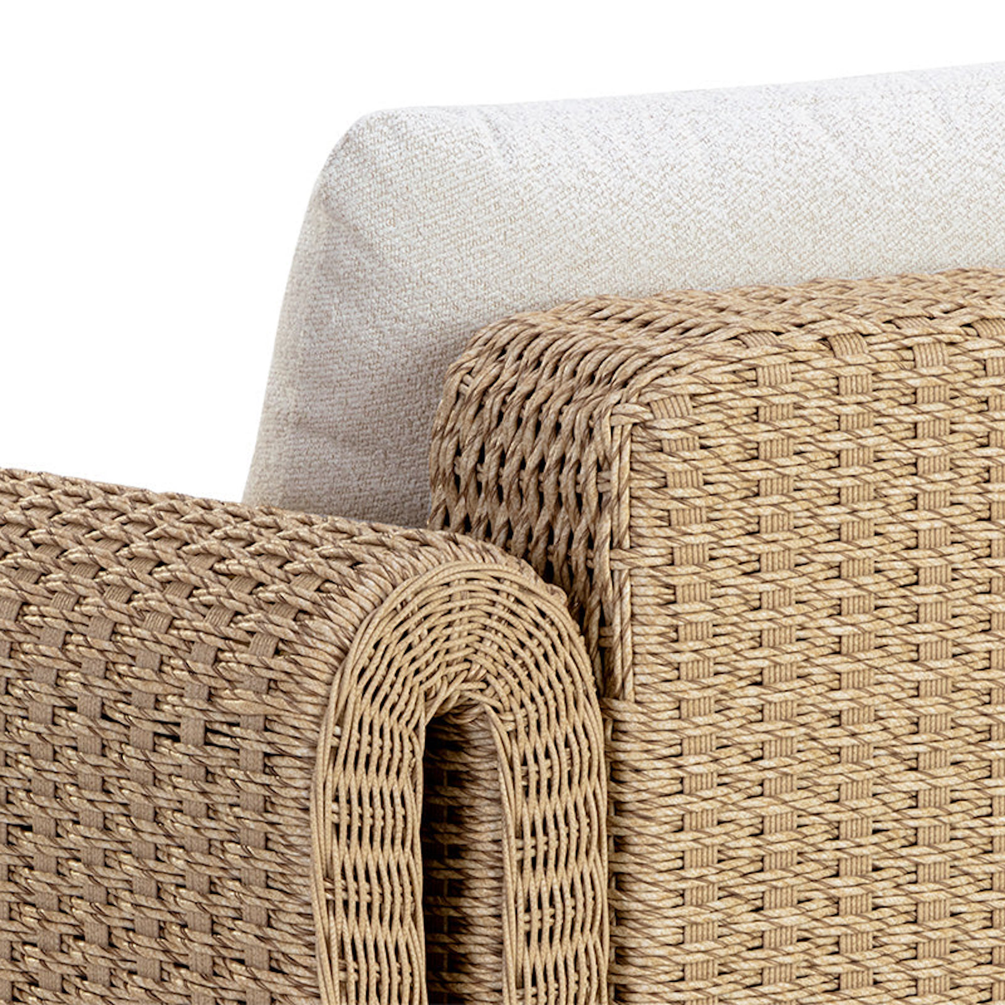 Tibi Lounge Chair - Natural