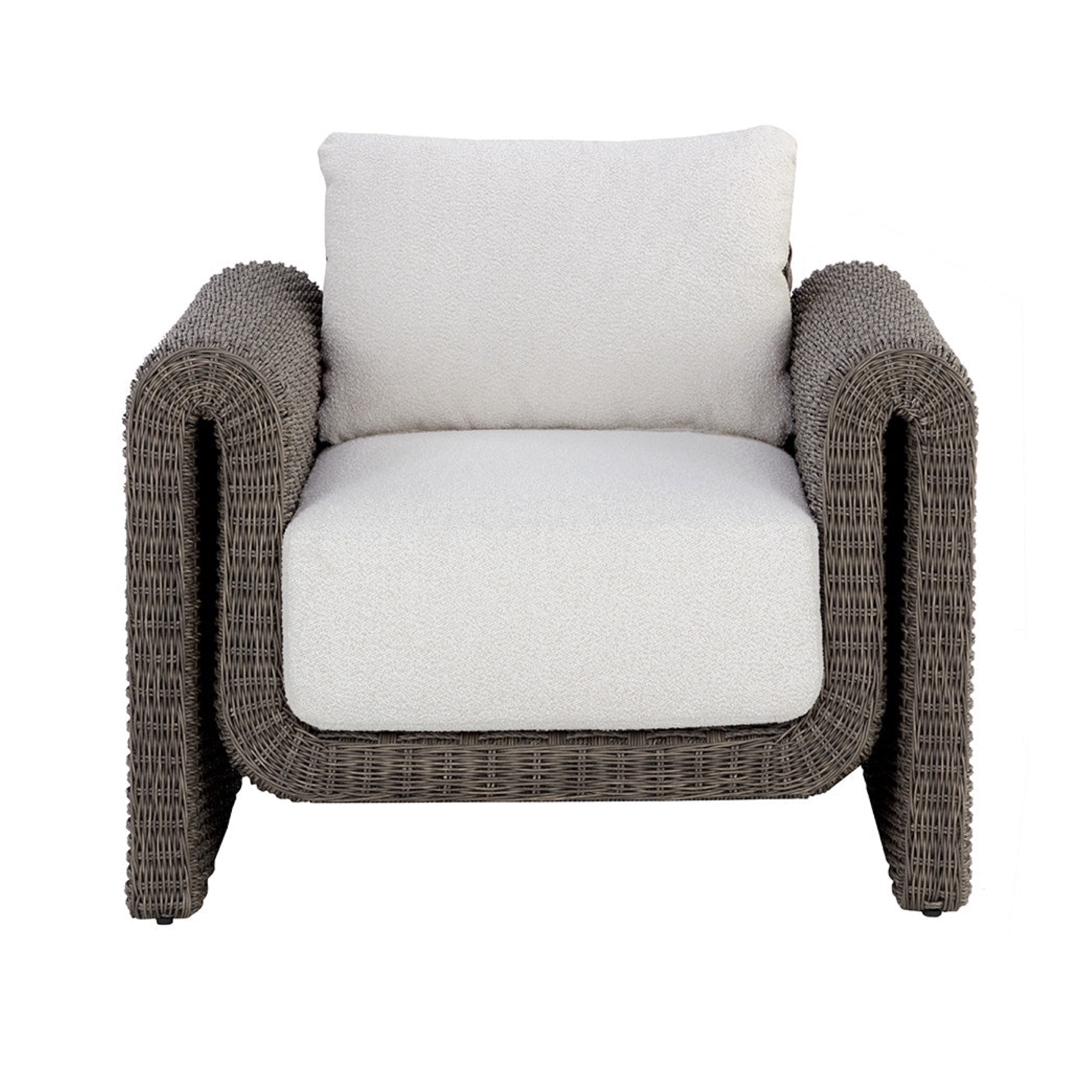Tibi Lounge Chair - Grey