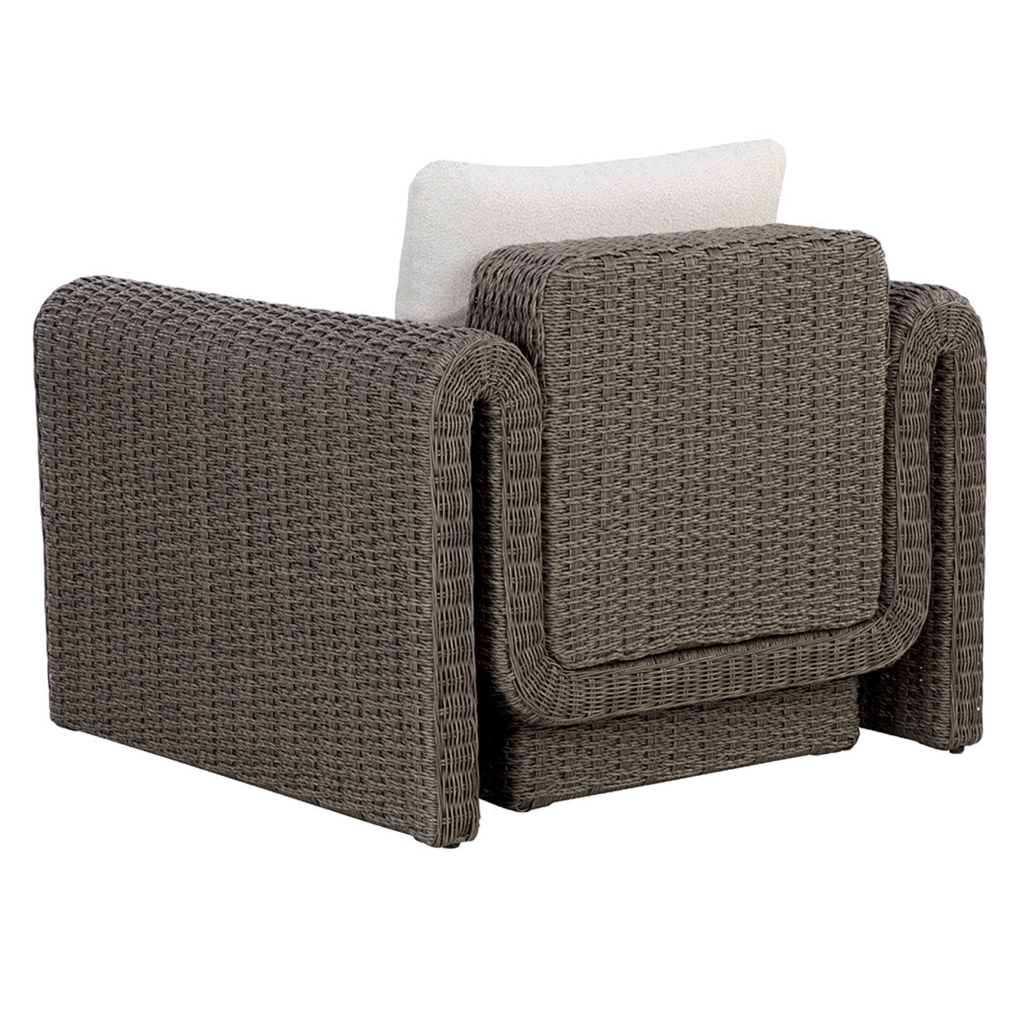 Tibi Lounge Chair - Grey