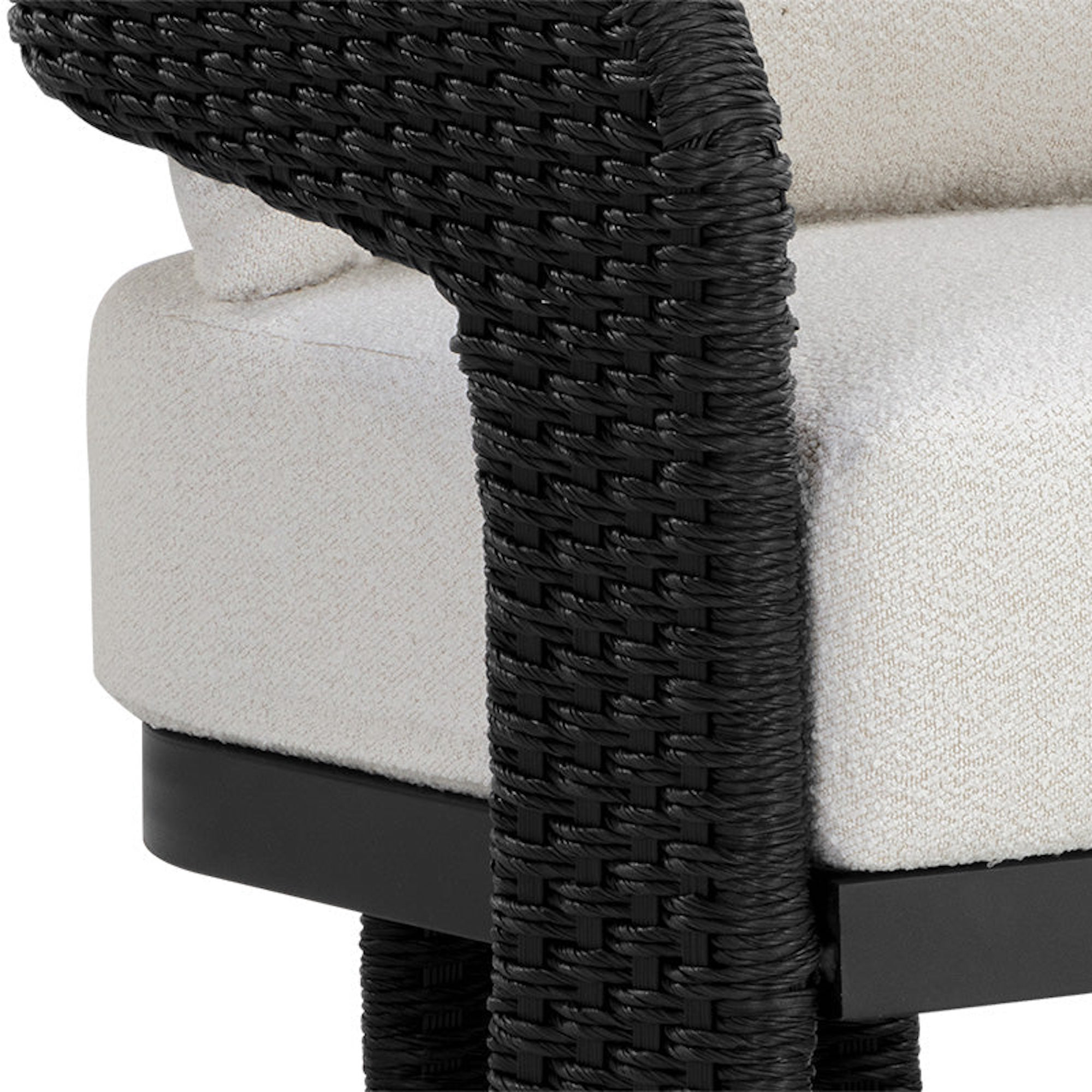 Pylos Lounge Chair - Black