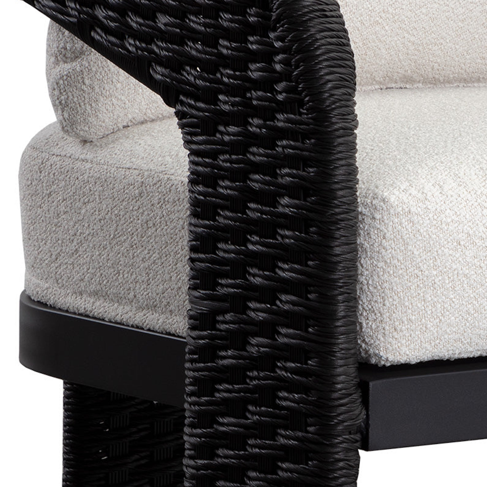 Pylos Dining Armchair - Black