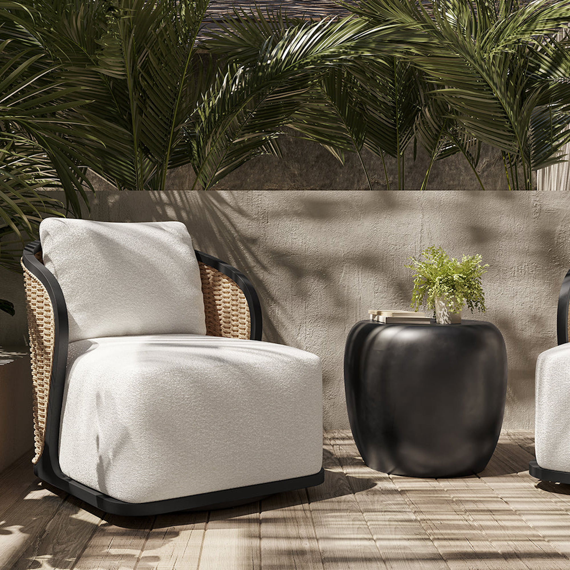 Bora Swivel Lounge Chair