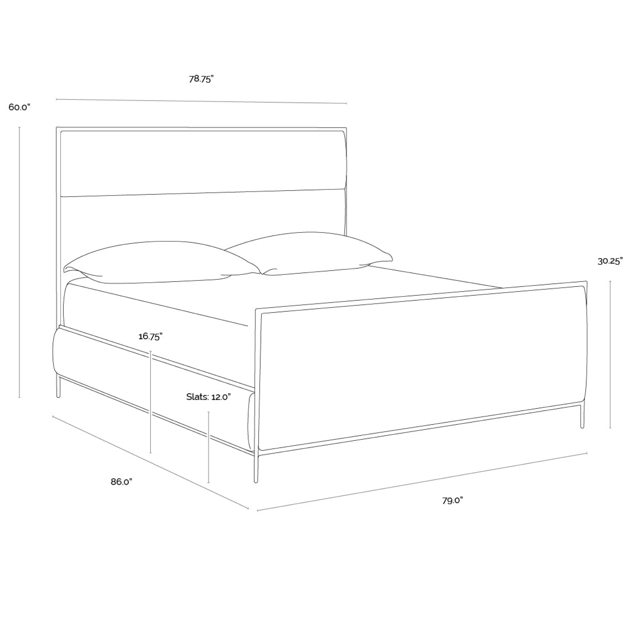 Yasmine King Bed