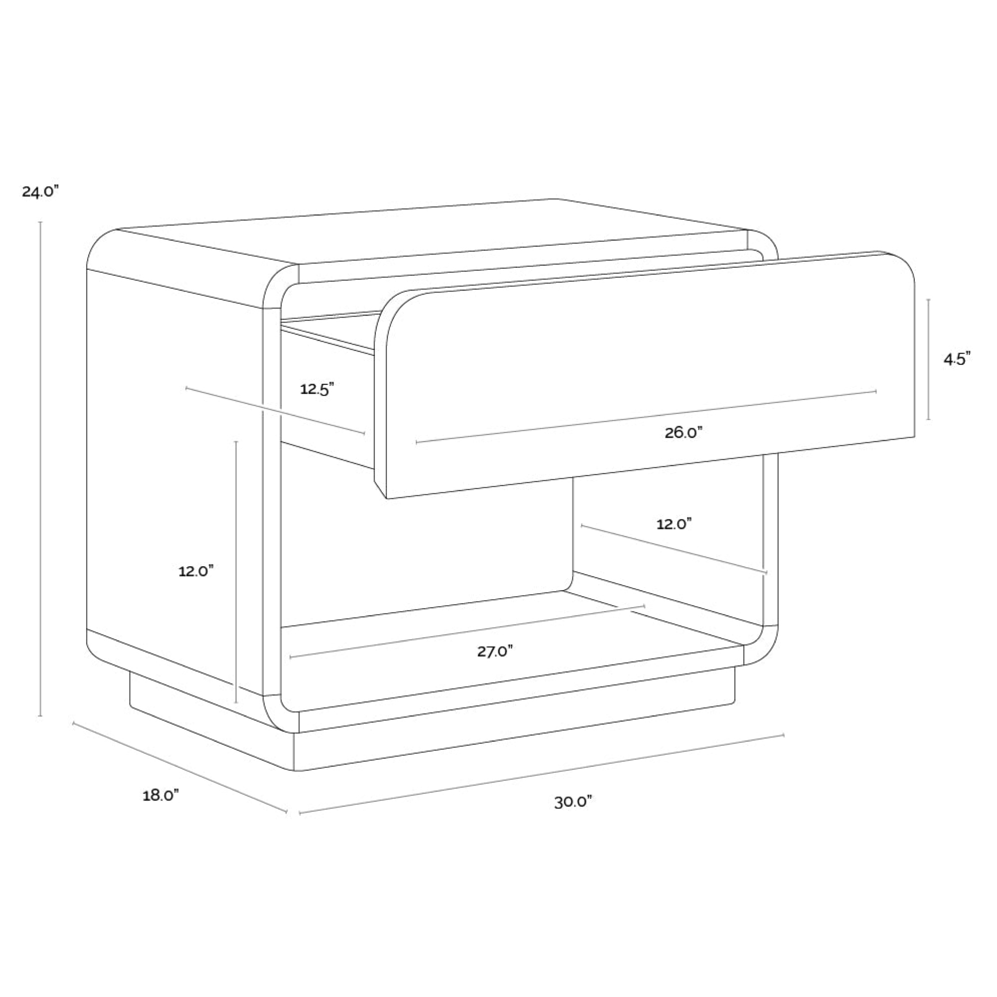Fauna Nightstand