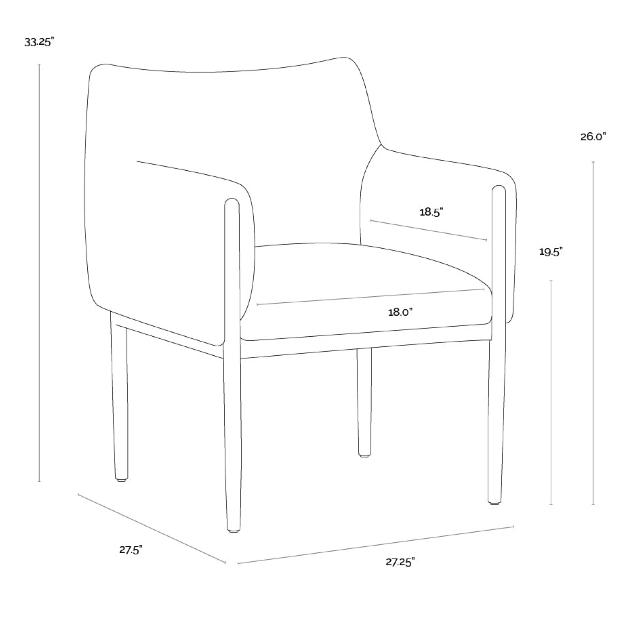 Olea Dining Armchair