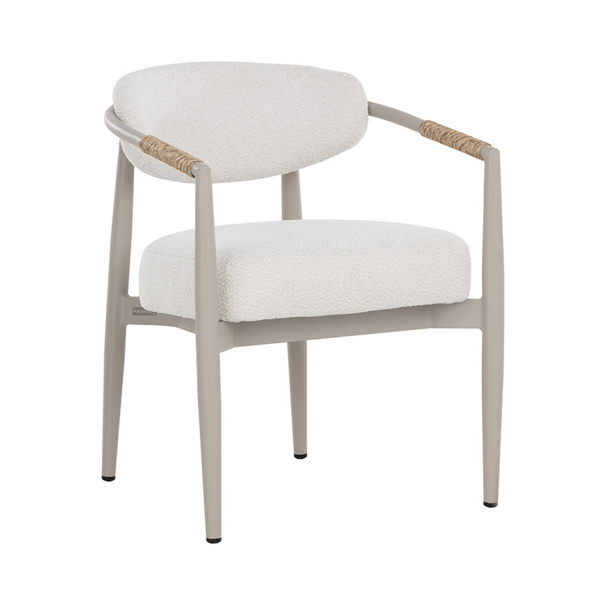 Marita Dining Armchair - Greige
