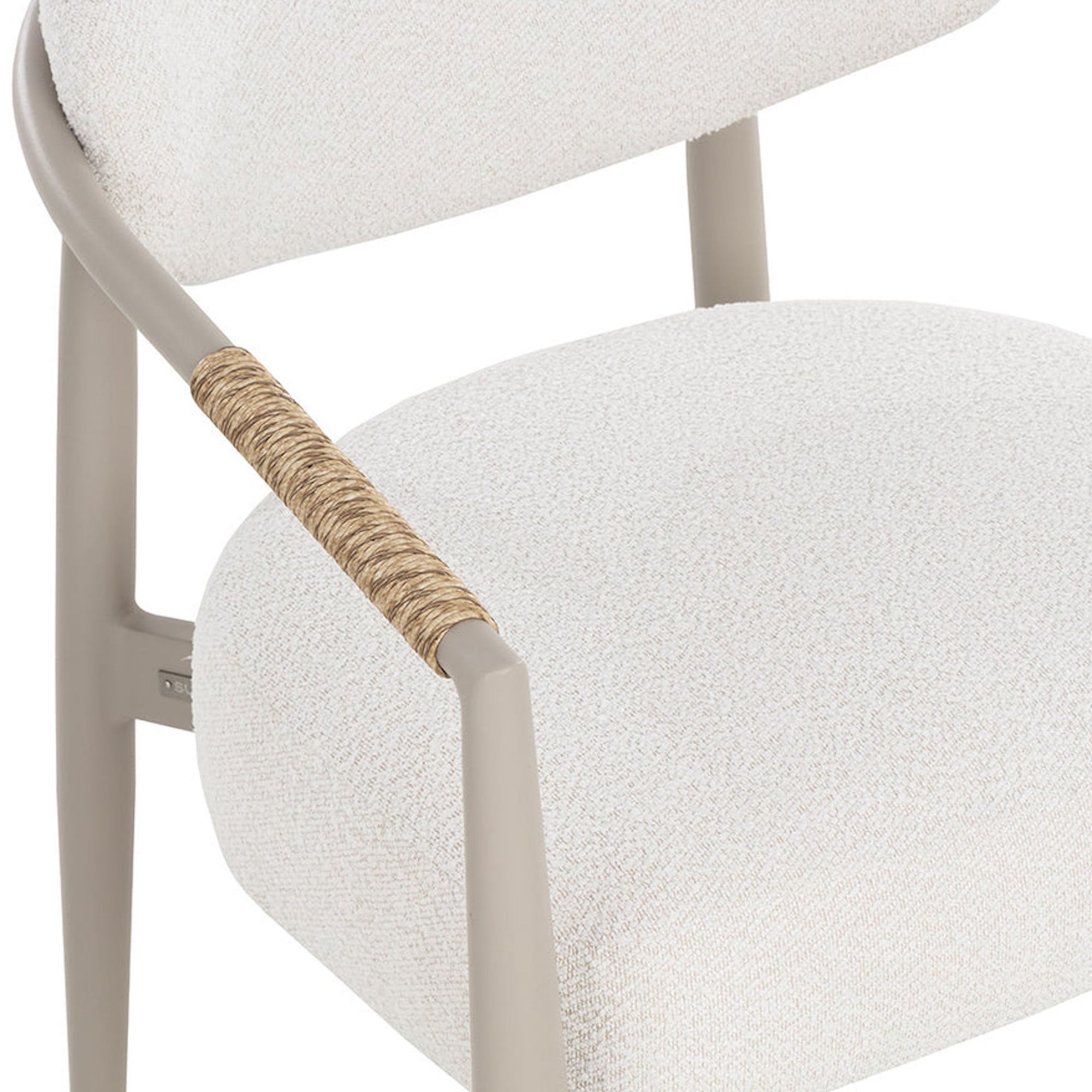 Marita Dining Armchair - Greige